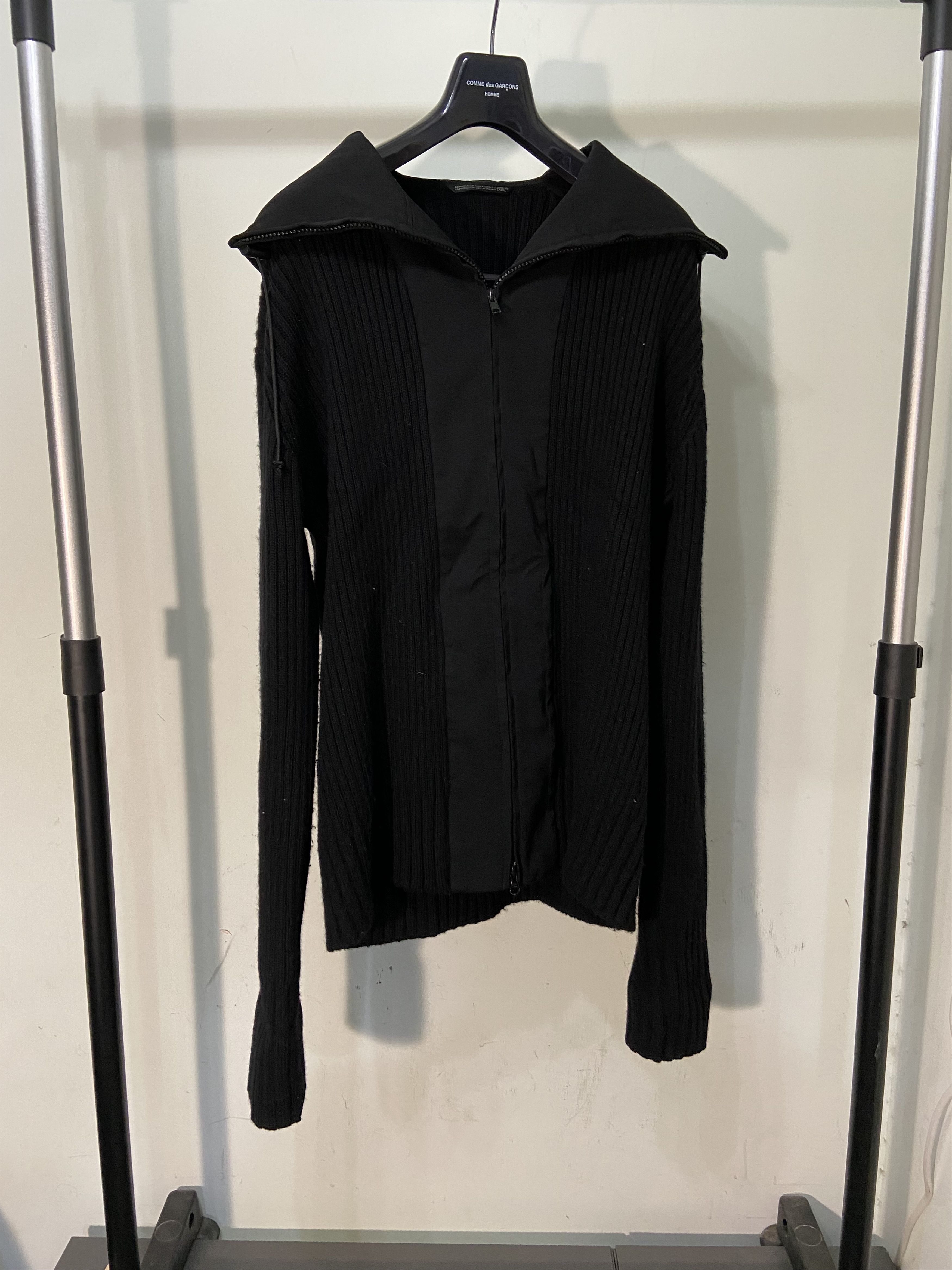 Yohji Yamamoto Yohji Yamamoto 02aw Hooded Jacket Size US XL / EU 56 / 4 - 4 Thumbnail