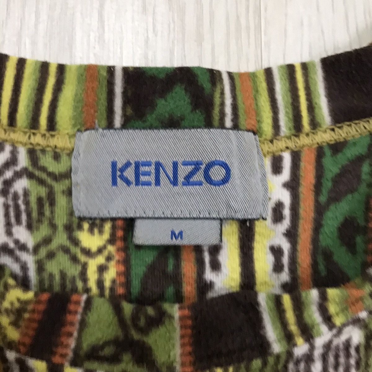 Kenzo × Vintage Vintage Kenzo Native Navajo Printed Fleece Size US M / EU 48-50 / 2 - 7 Thumbnail