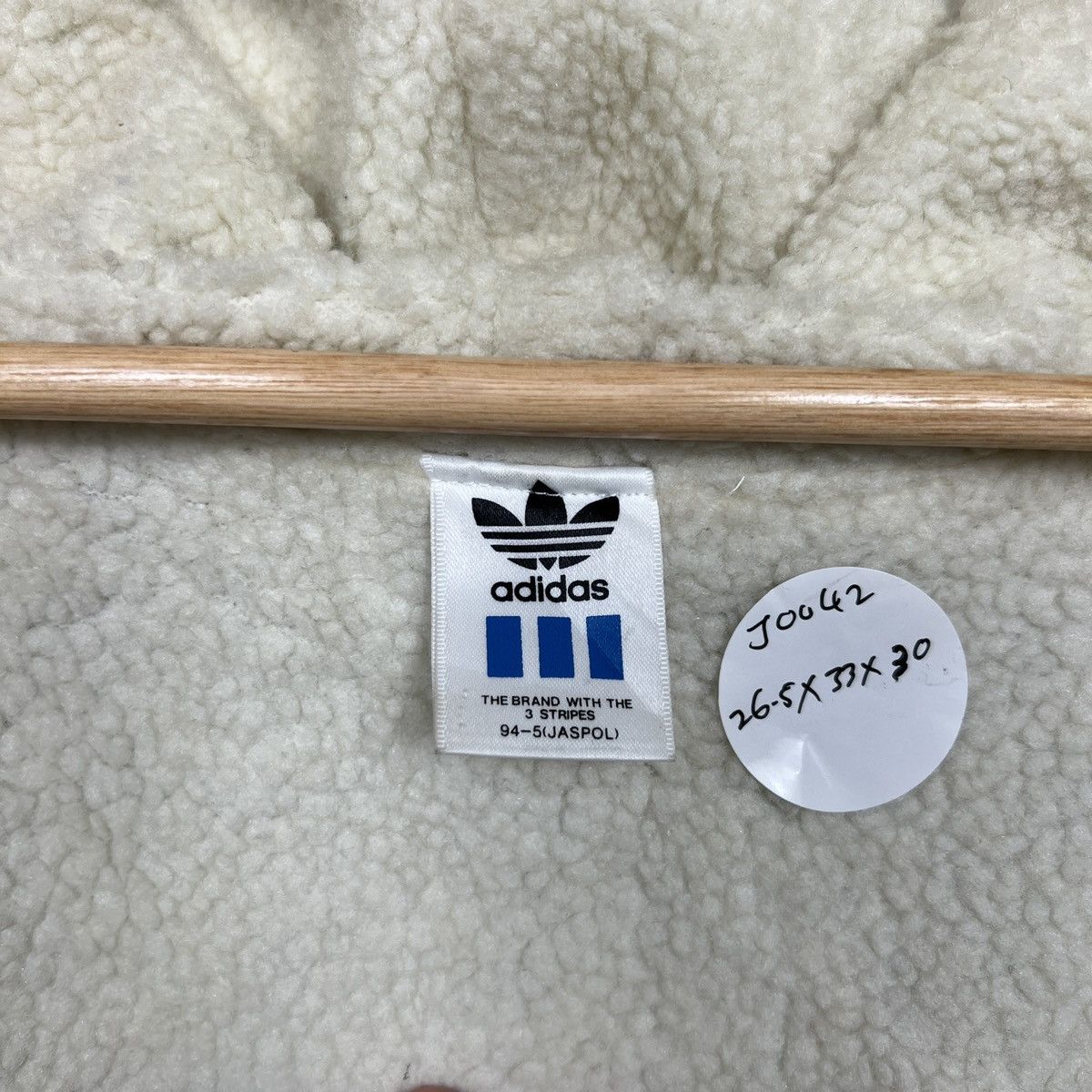 Adidas × Vintage 80s ADIDAS parka hoodie Jacket - no leather biker boots Size US L / EU 52-54 / 3 - 7 Thumbnail