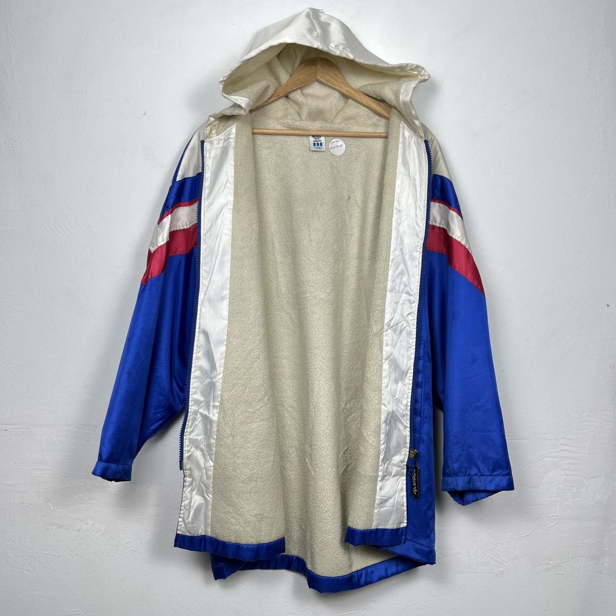 Adidas × Vintage 80s ADIDAS parka hoodie Jacket - no leather biker boots Size US L / EU 52-54 / 3 - 6 Thumbnail