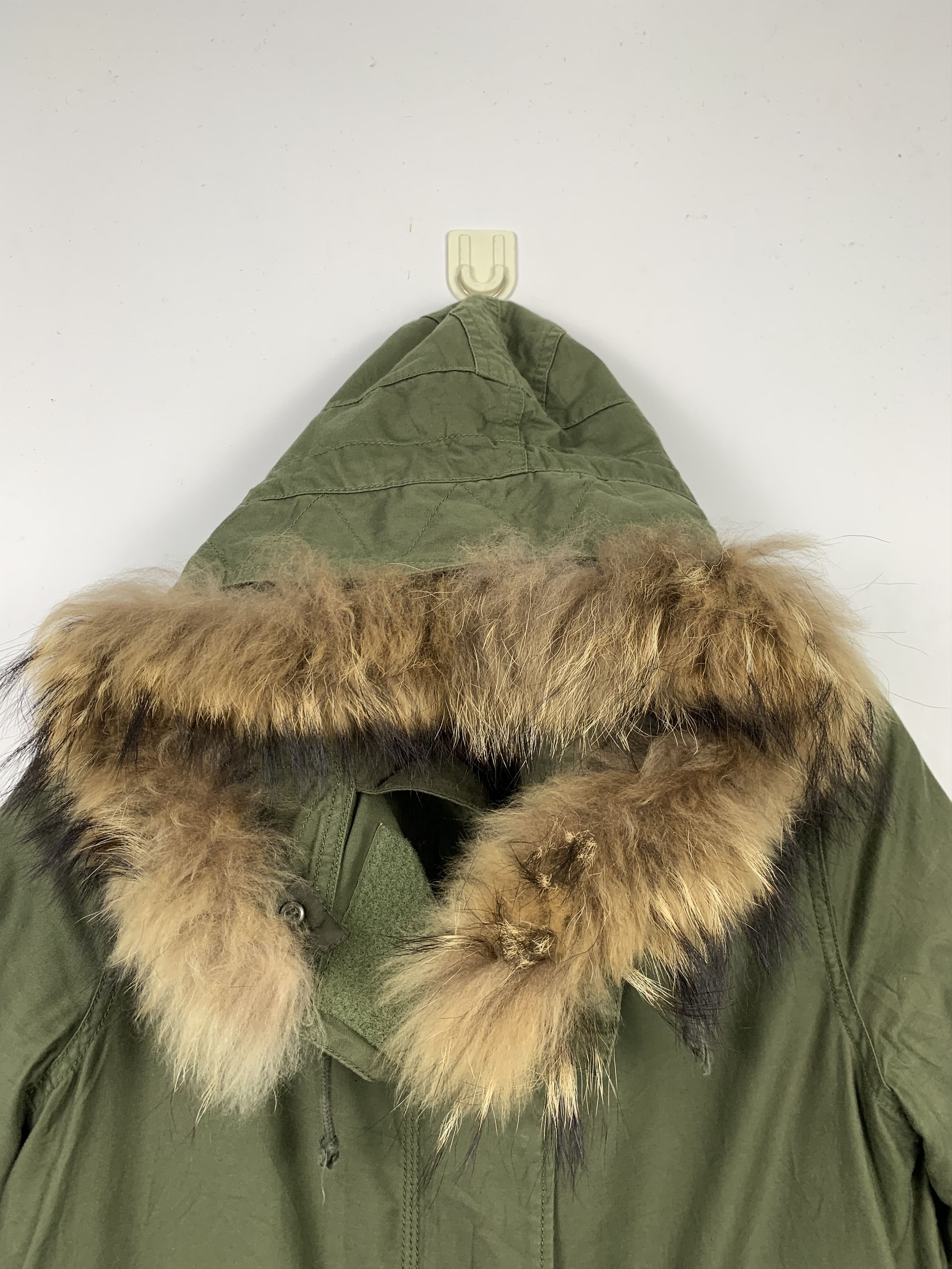 ADAM ET ROPE Vintage ADAM ET ROPE Fur Winter Fish Tail Parka Jacket J0317 Size US S / EU 44-46 / 1 - 4 Thumbnail