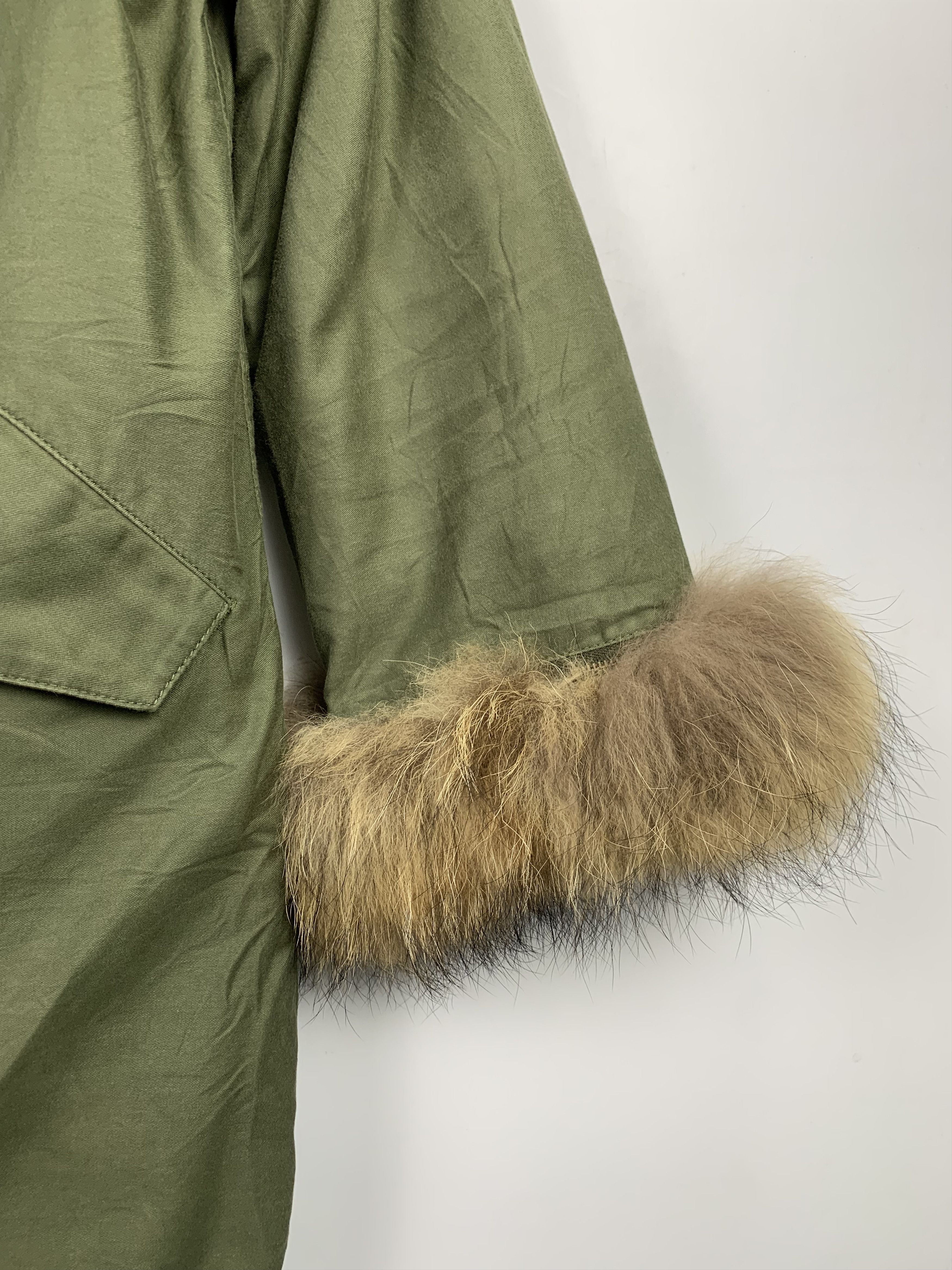 ADAM ET ROPE Vintage ADAM ET ROPE Fur Winter Fish Tail Parka Jacket J0317 Size US S / EU 44-46 / 1 - 3 Thumbnail