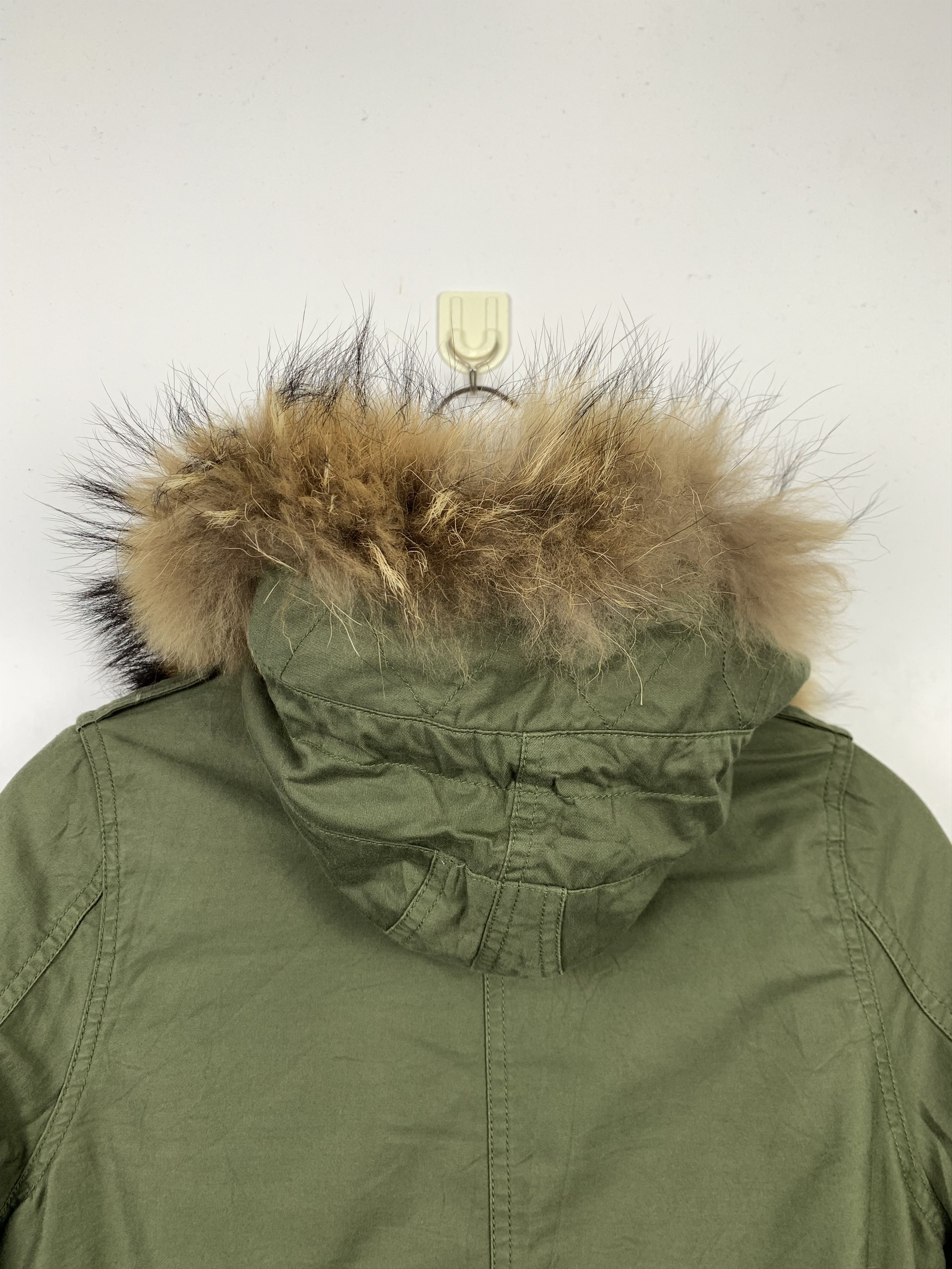 ADAM ET ROPE Vintage ADAM ET ROPE Fur Winter Fish Tail Parka Jacket J0317 Size US S / EU 44-46 / 1 - 8 Thumbnail