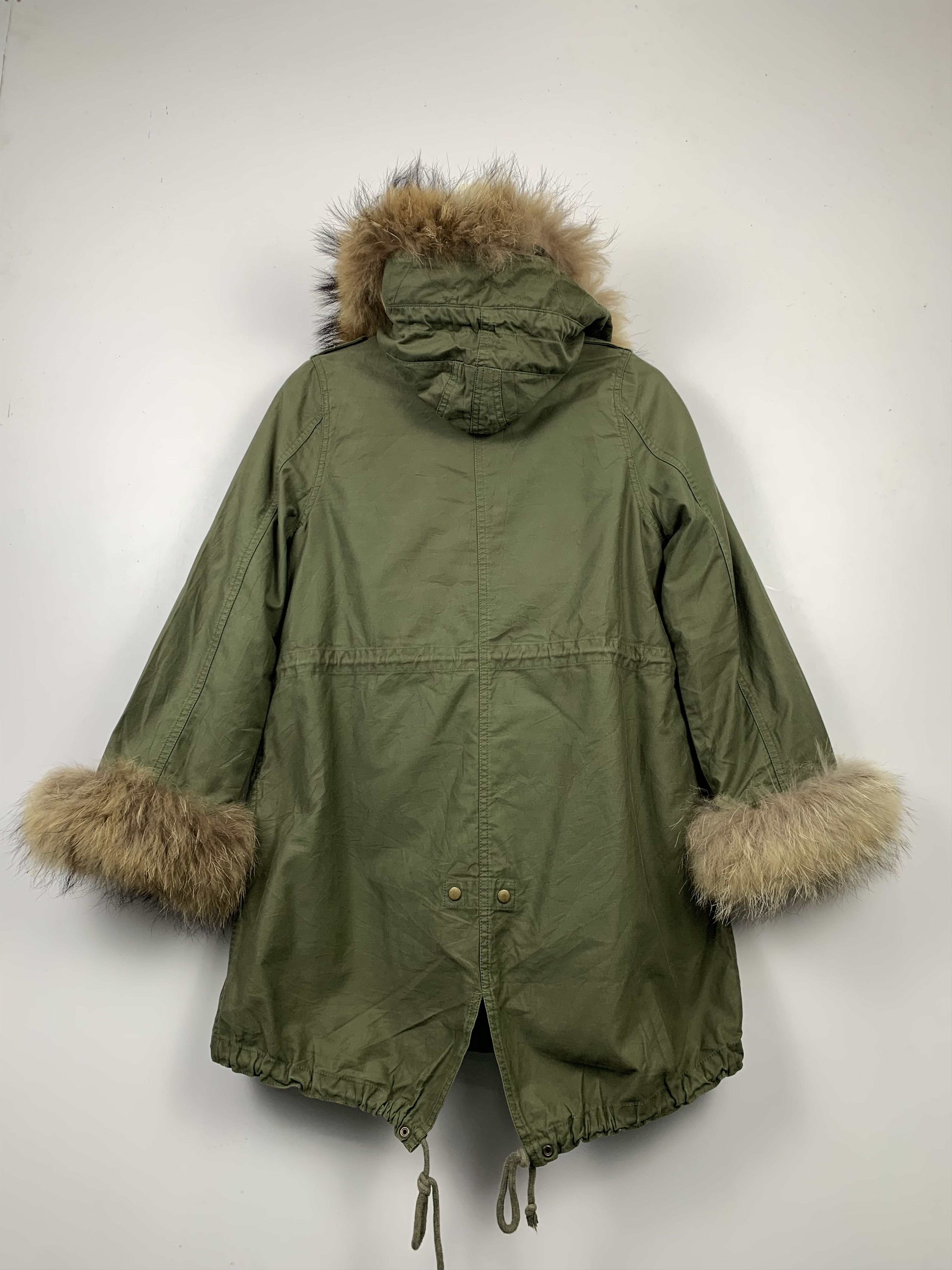 ADAM ET ROPE Vintage ADAM ET ROPE Fur Winter Fish Tail Parka Jacket J0317 Size US S / EU 44-46 / 1 - 7 Thumbnail