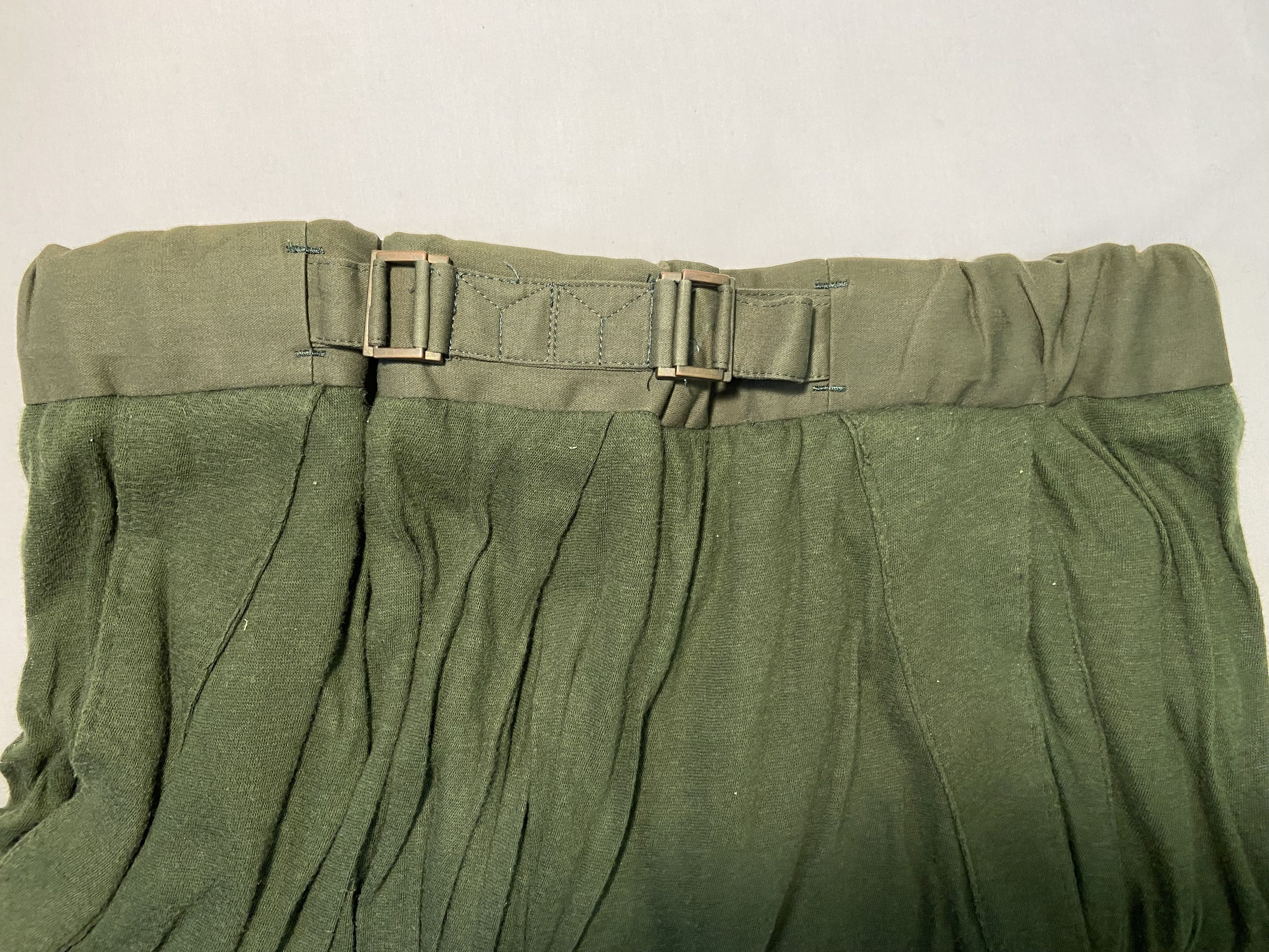 Yohji Yamamoto Yohji Yamamoto 12ss Green Hakama Pants Size US 32 / EU 48 - 4 Thumbnail
