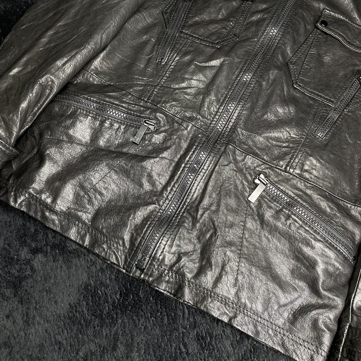 Hugo Boss Boss Orenge multi pocket leather jacket Size US M / EU 48-50 / 2 - 6 Thumbnail