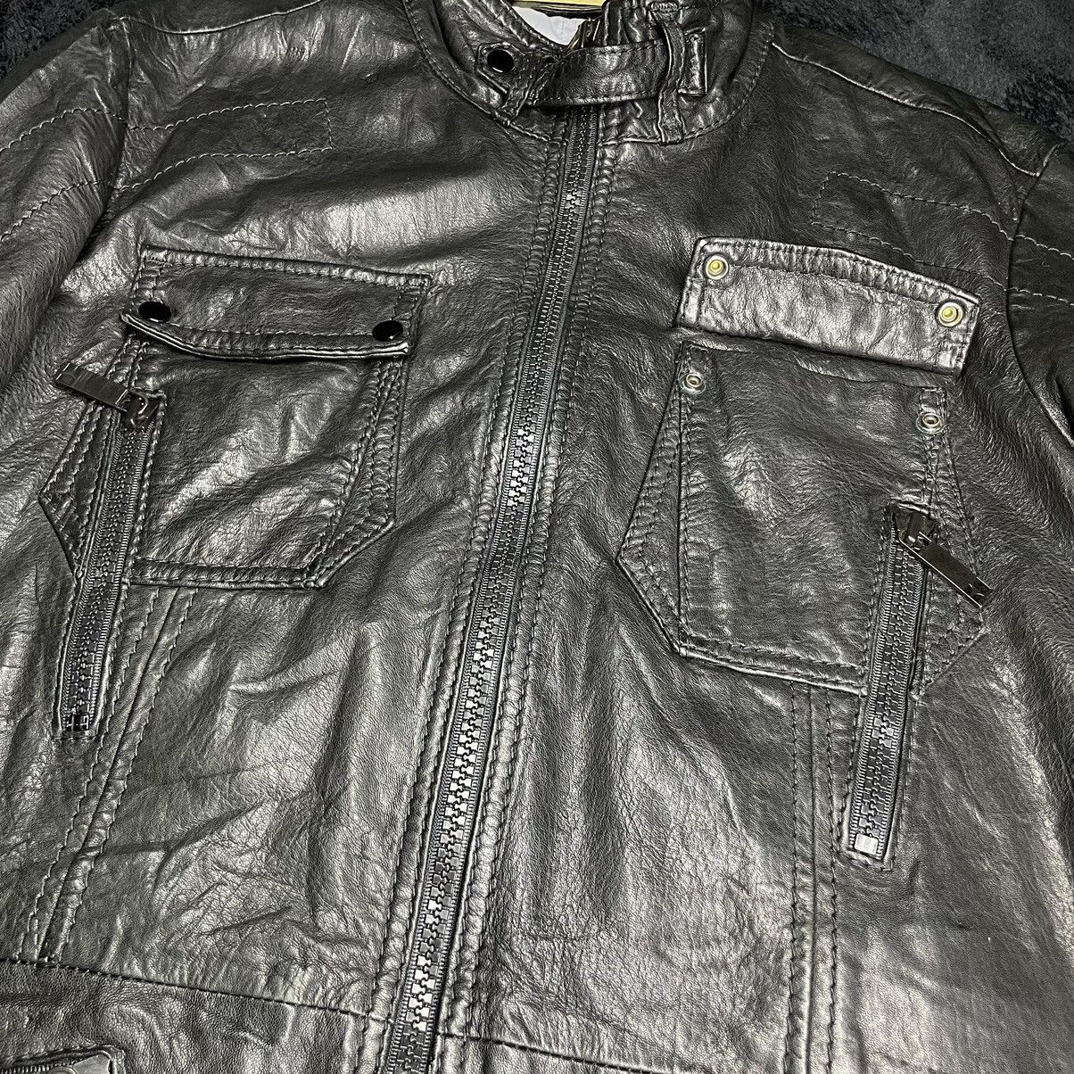 Hugo Boss Boss Orenge multi pocket leather jacket Size US M / EU 48-50 / 2 - 7 Thumbnail