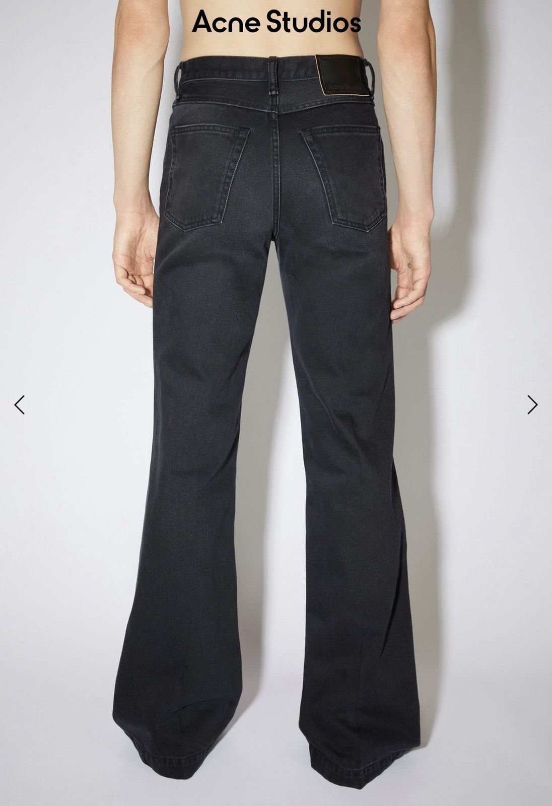 Acne Studios Acne Studios 1978 Jeans Vintage Black | Grailed