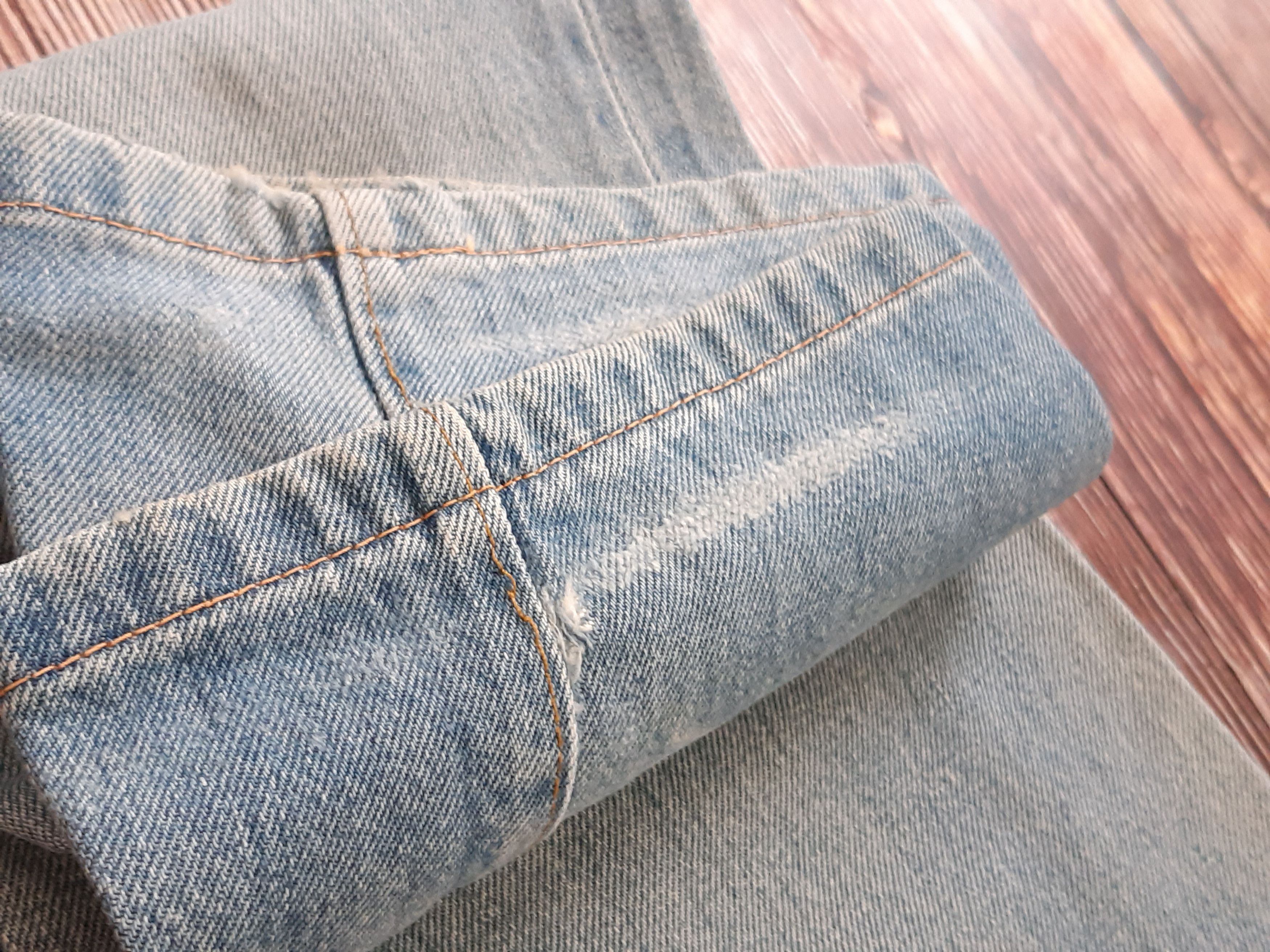Levi's × Vintage Levis 501 Jeans SELVEDGE Button 6 USA Vintage Size US 29 - 14 Thumbnail
