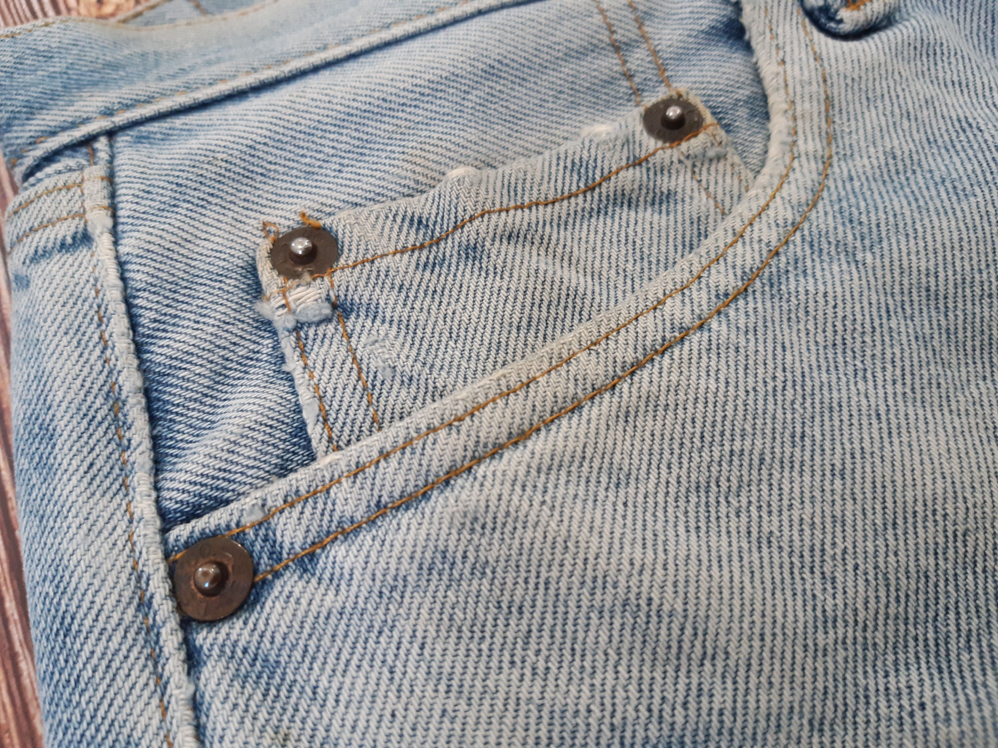 Levi's × Vintage Levis 501 Jeans SELVEDGE Button 6 USA Vintage Size US 29 - 6 Thumbnail