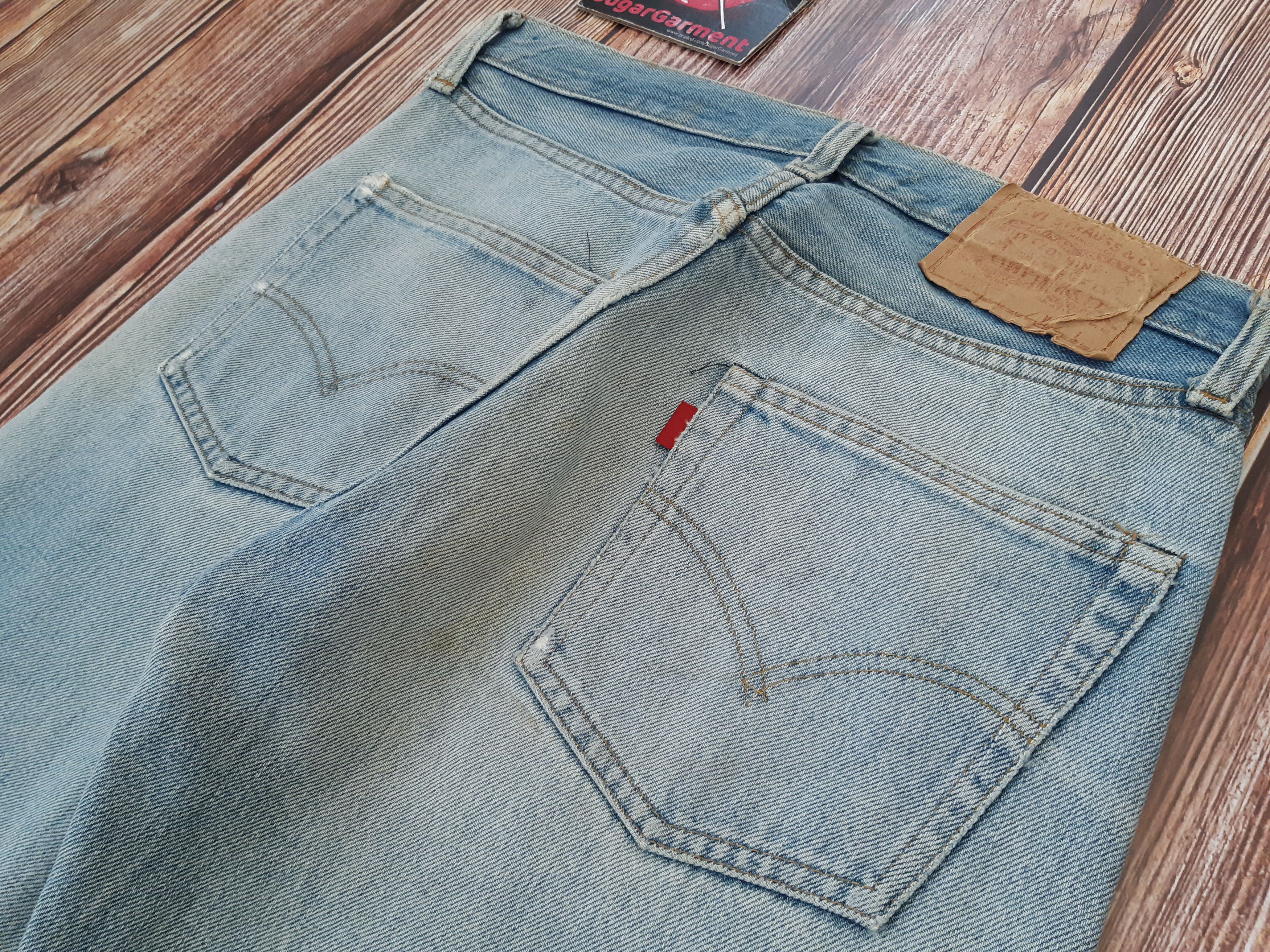 Levi's × Vintage Levis 501 Jeans SELVEDGE Button 6 USA Vintage Size US 29 - 10 Thumbnail