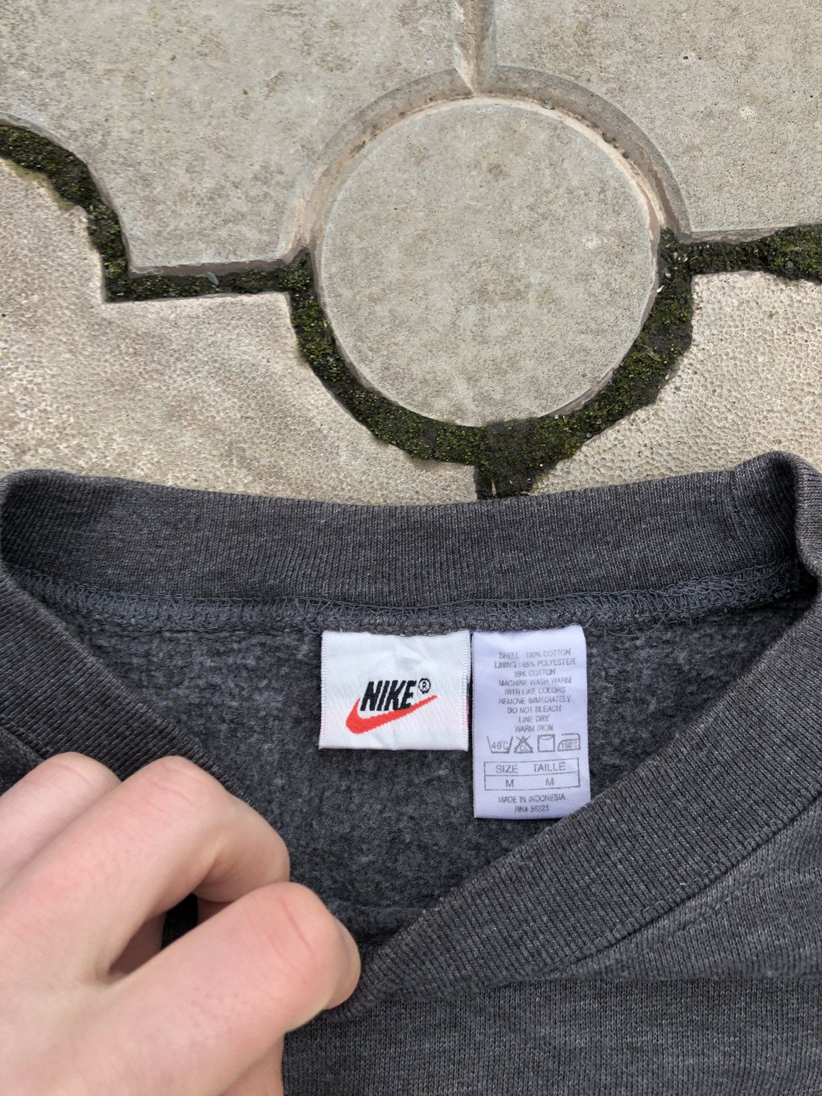 Vintage Nike Center Logo Big Swoosh Sweatshirt