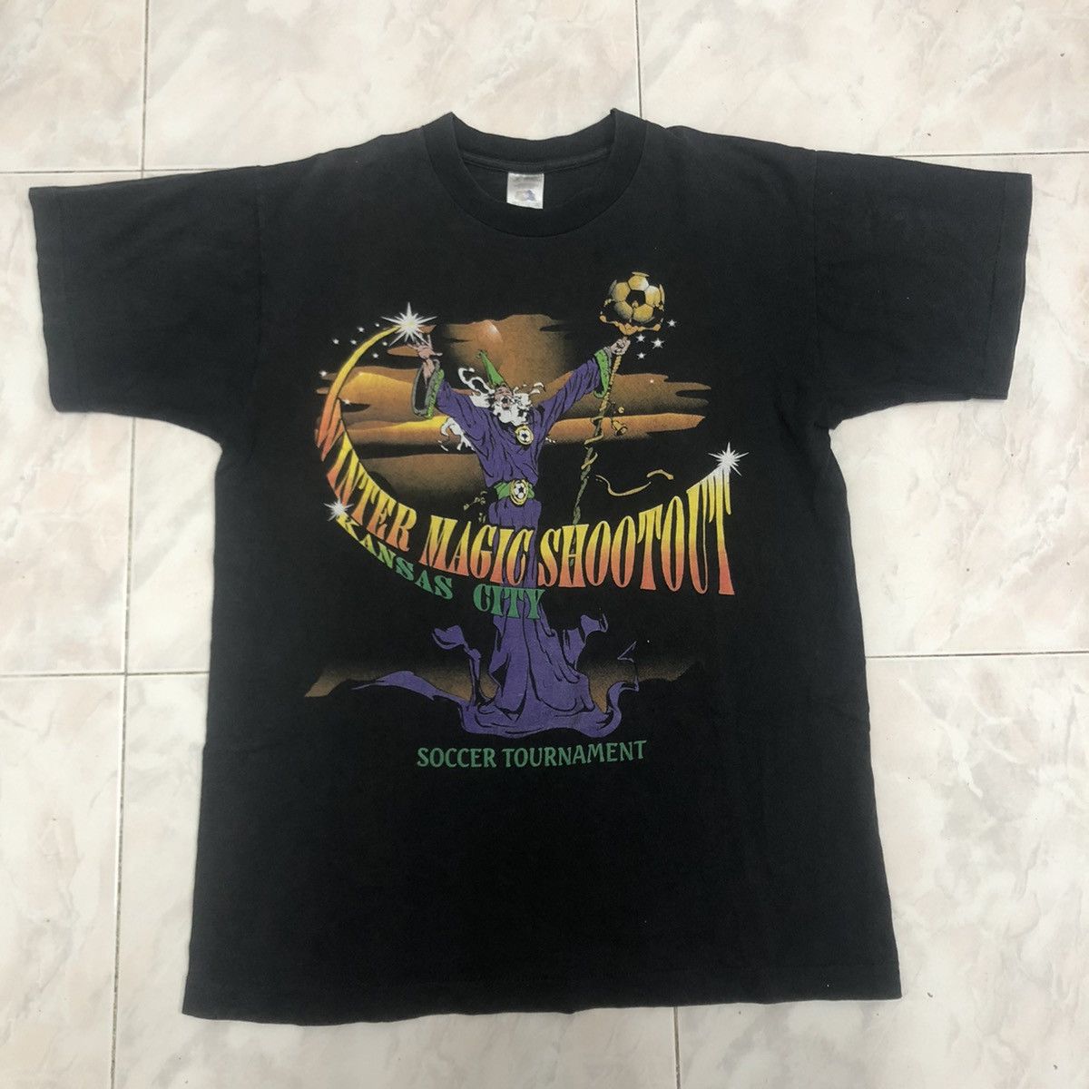 Very Rare Vintage Diadora Wizard Soccer Tournament