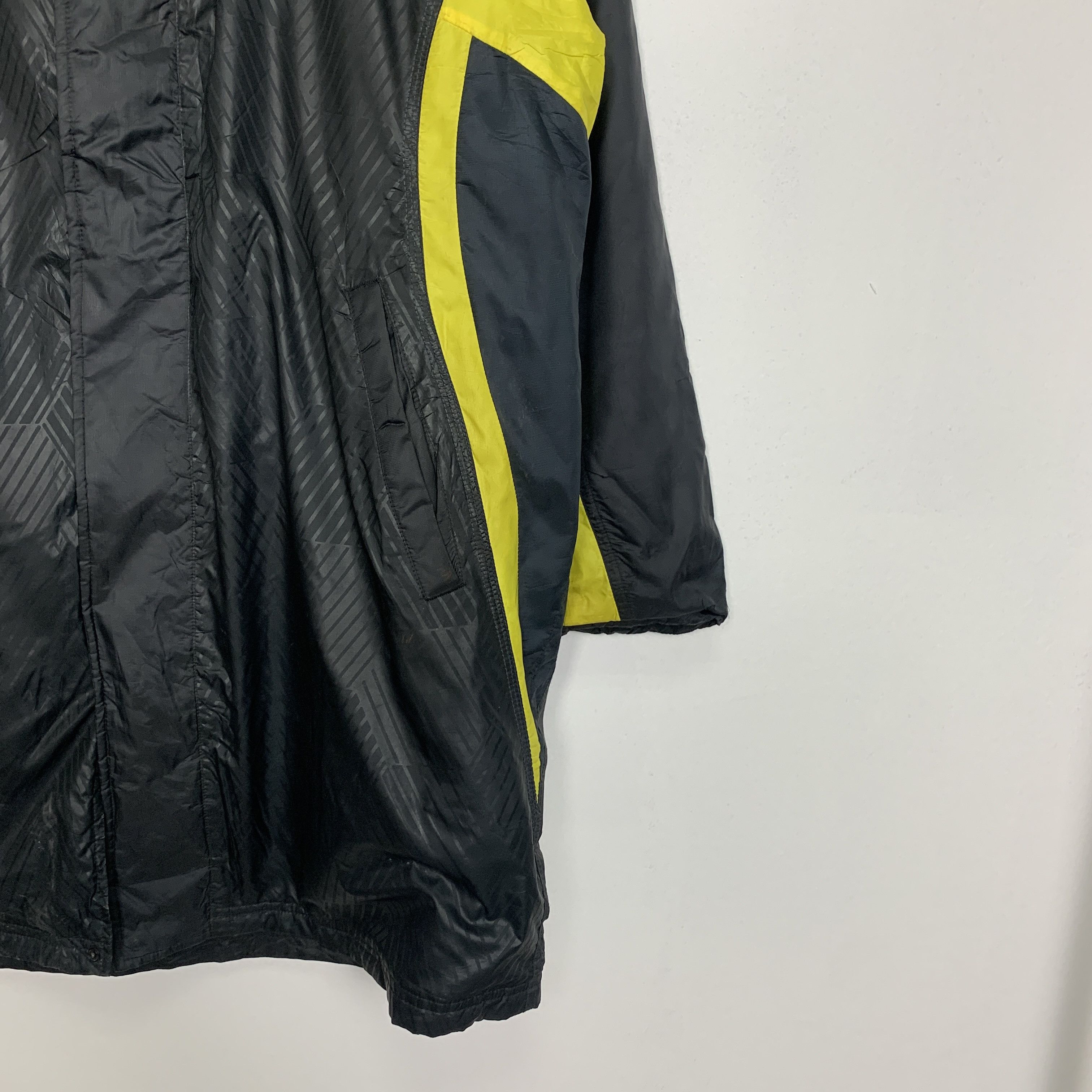 Adidas × Vintage Vintage ADIDAS Big Logo Long Jackets Size US L / EU 52-54 / 3 - 4 Thumbnail