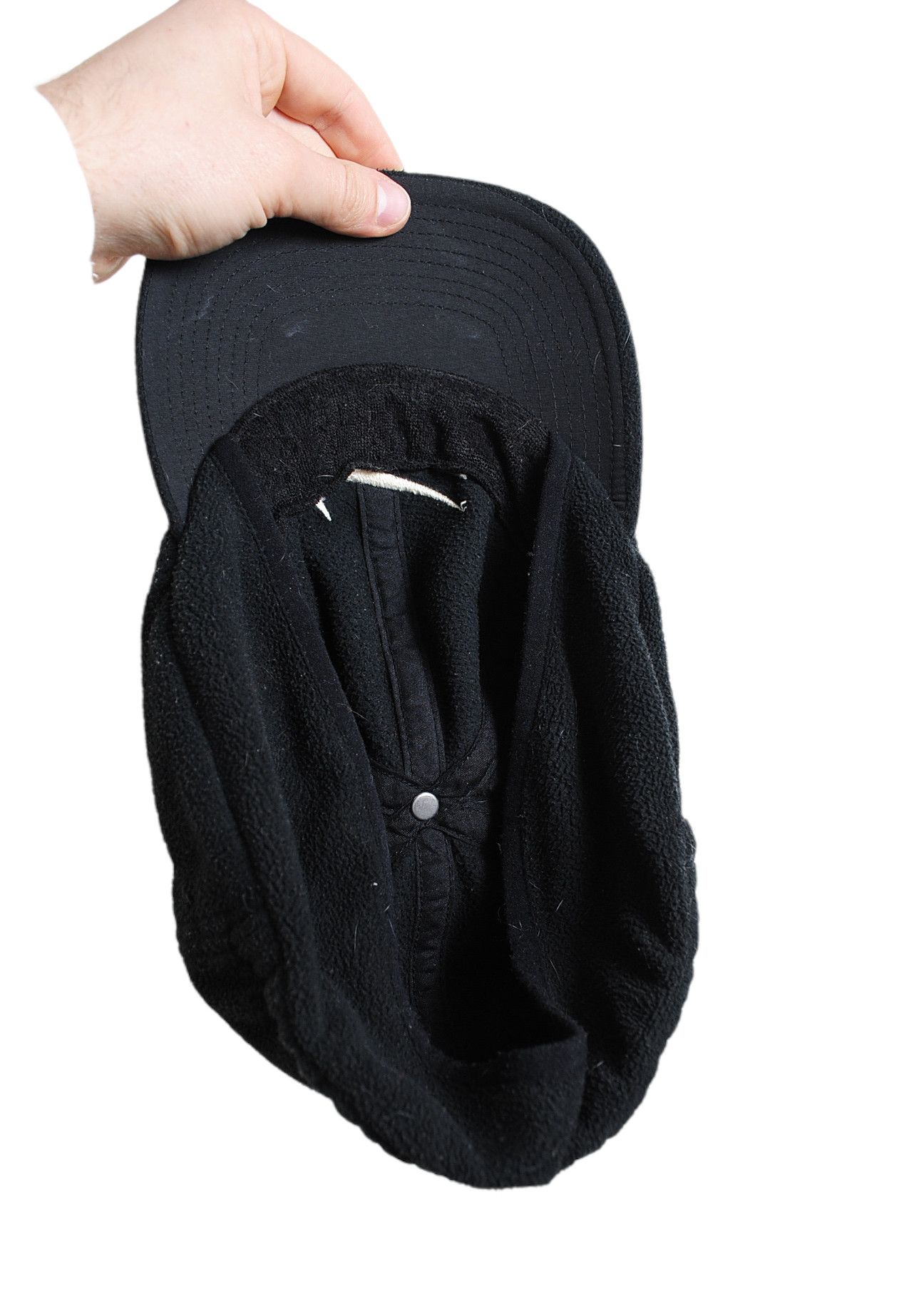 Nike × Vintage Nike Vintage 90's Fleece Winter Cap Size ONE SIZE - 3 Thumbnail