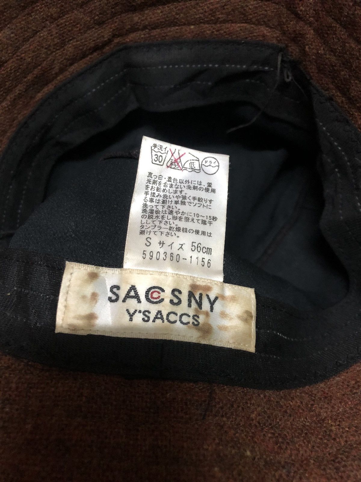 Vintage × Yohji Yamamoto Vintage Y’saccs By yohji yamamoto Bucket Hat Size ONE SIZE - 5 Thumbnail