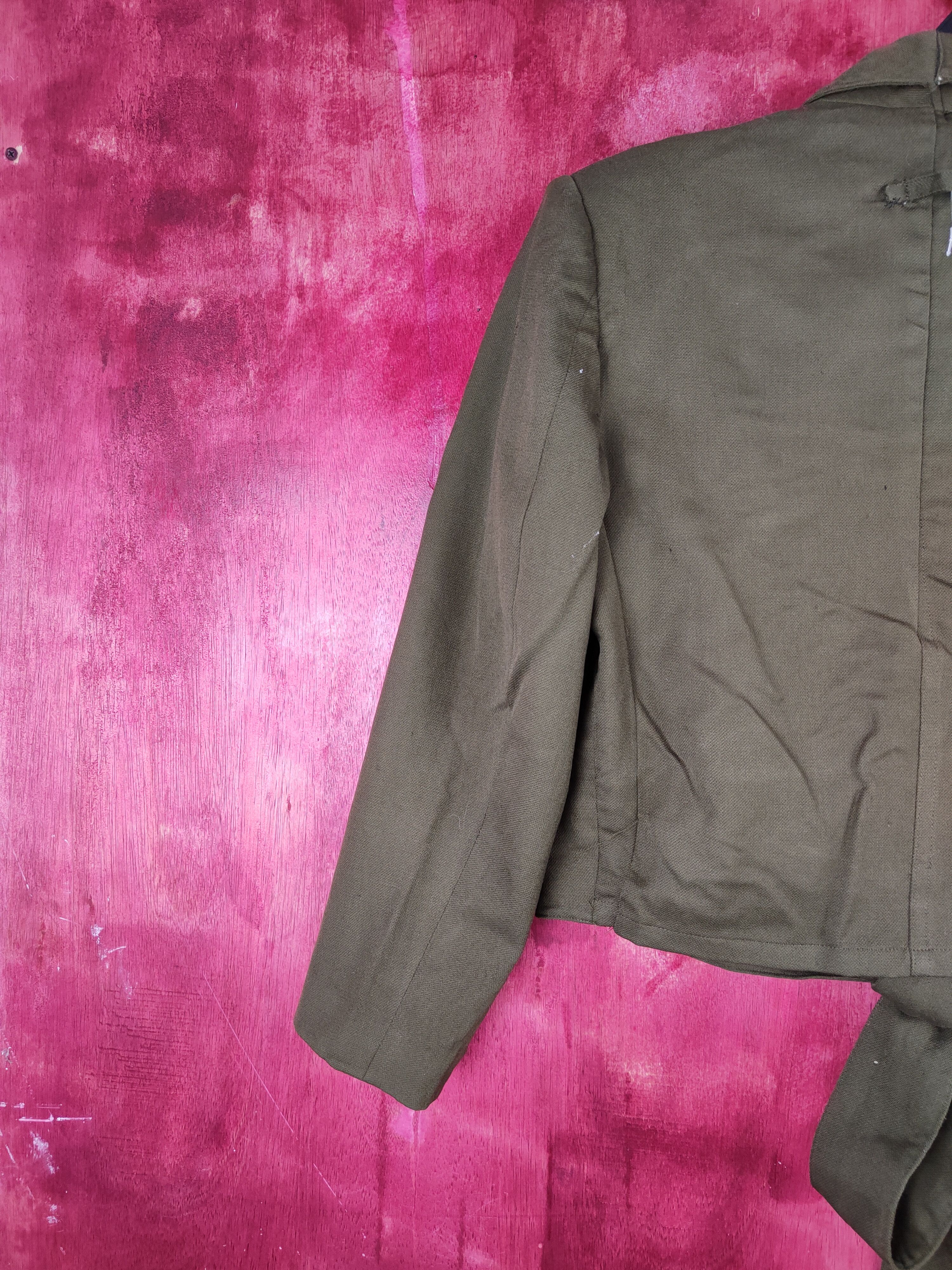 Japanese Brand Japan vintage cardigan Dark Olive Blazers #S810 Size S / US 4 / IT 40 - 12 Thumbnail