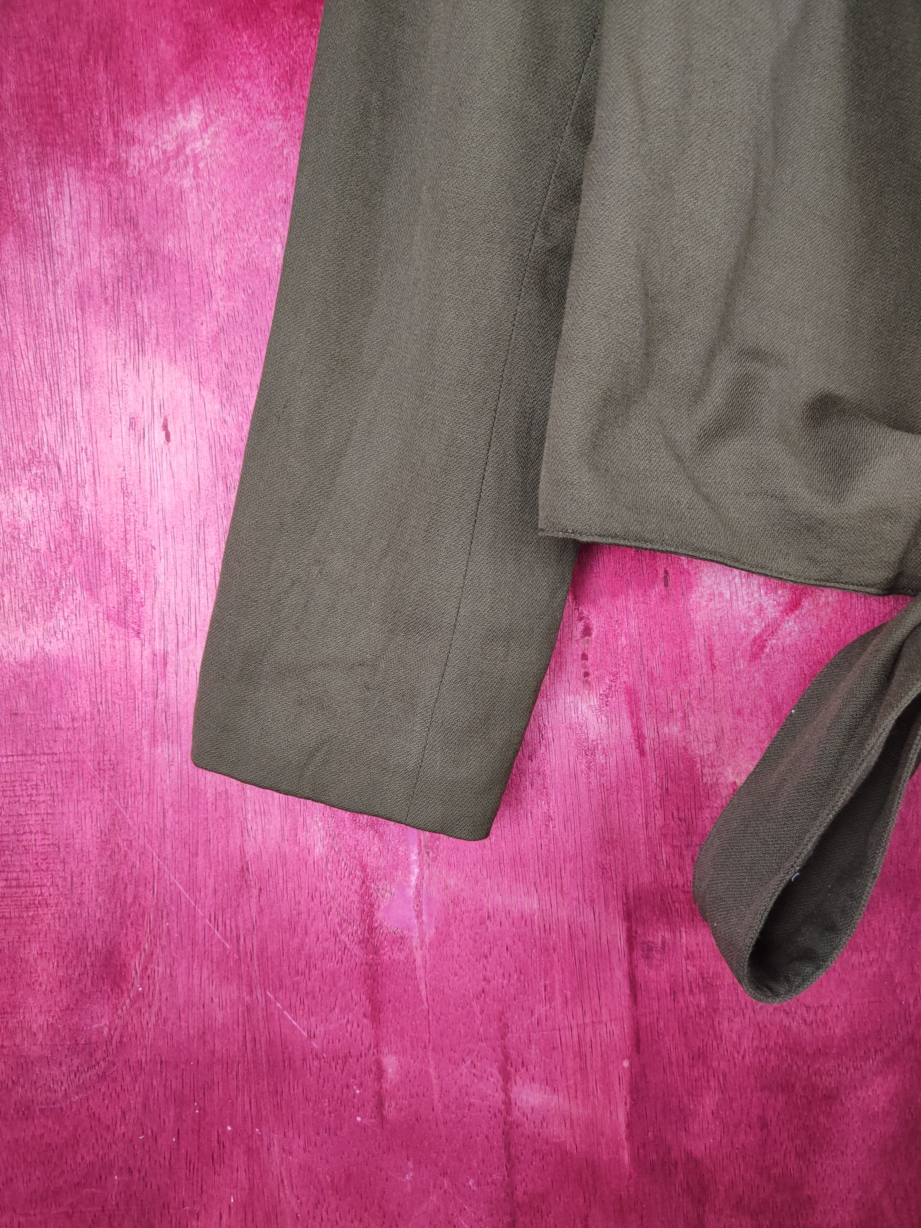 Japanese Brand Japan vintage cardigan Dark Olive Blazers #S810 Size S / US 4 / IT 40 - 6 Thumbnail