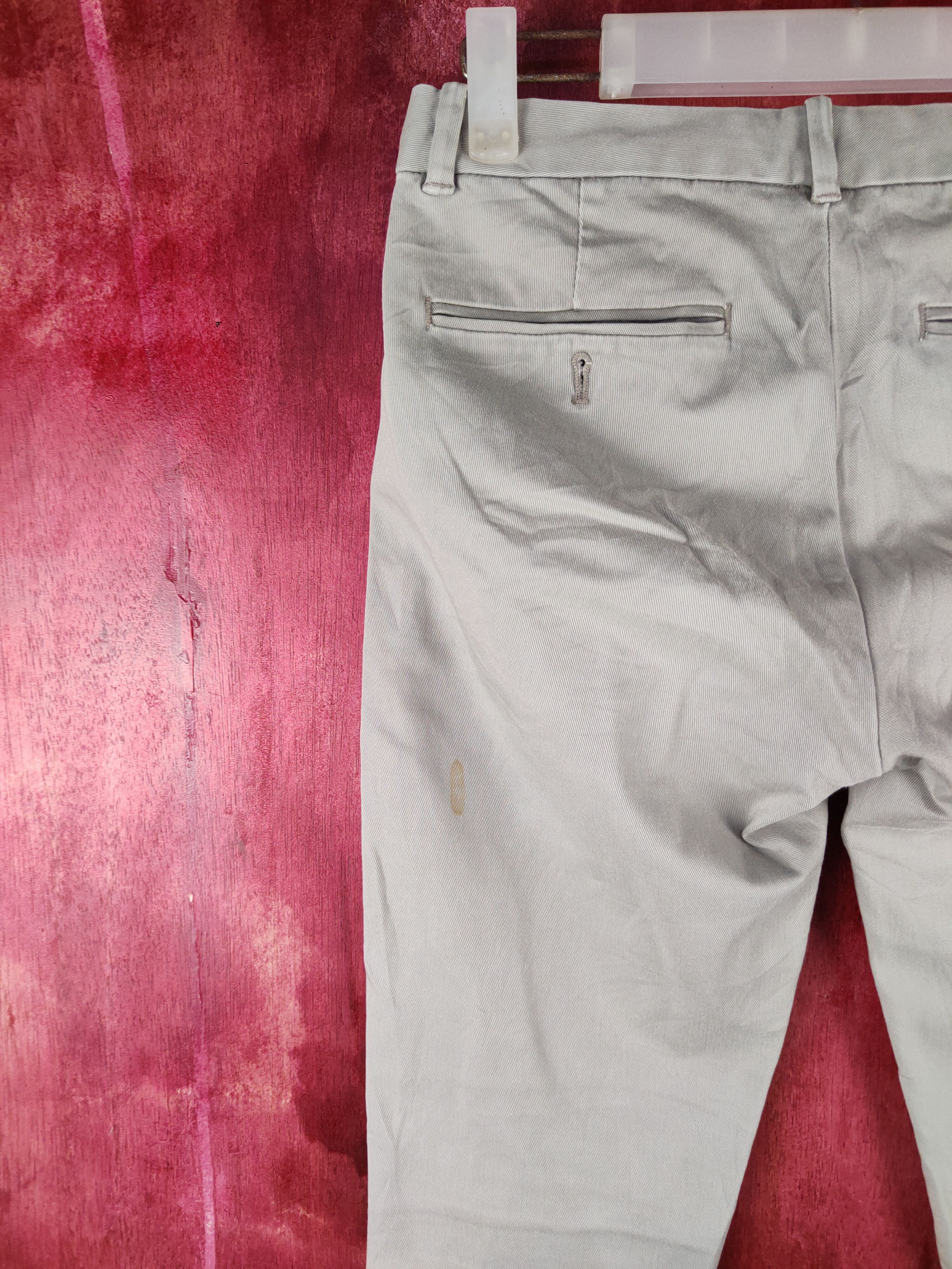 Japanese Brand × Polo Ralph Lauren Polo Ralph Lauren skinny Light Gray Casual Pants #S740 Size 27" / US 4 / IT 40 - 8 Thumbnail