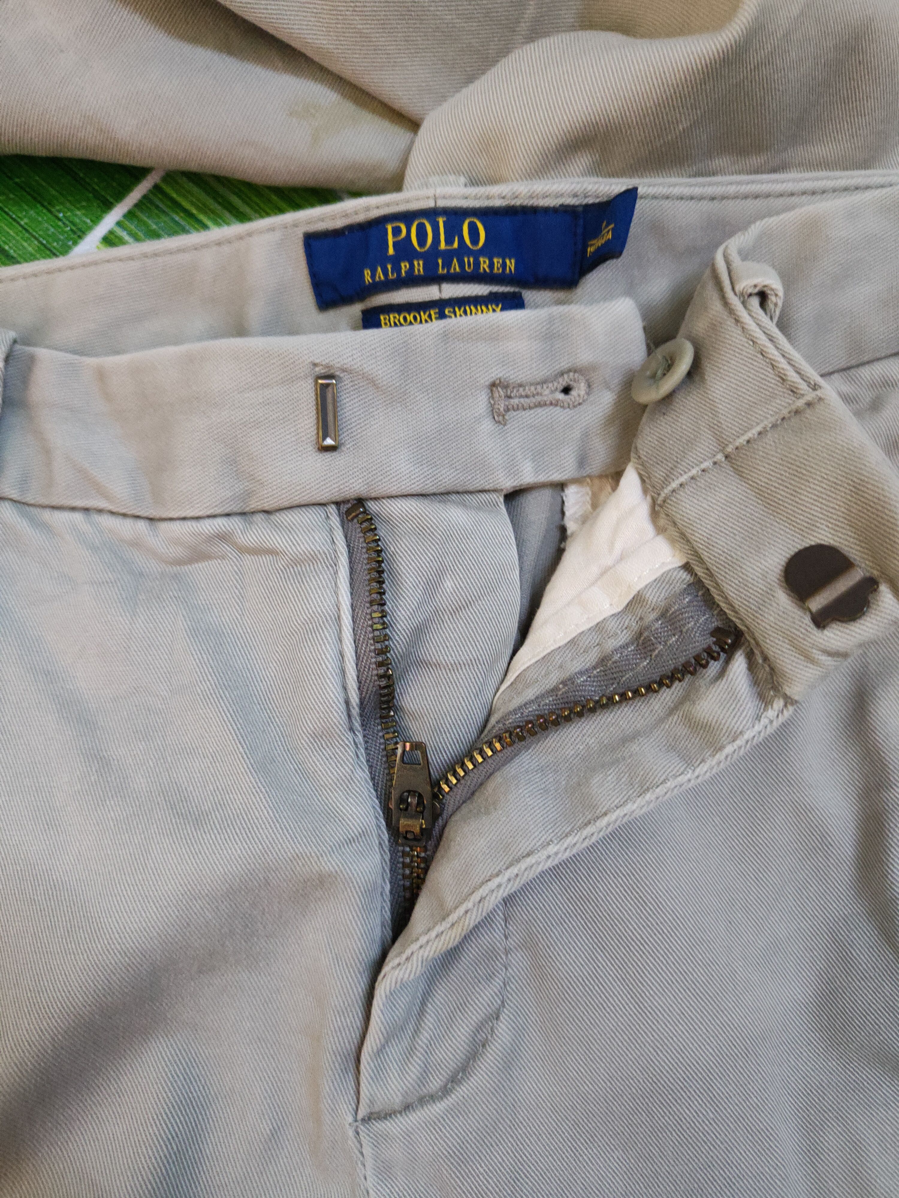 Japanese Brand × Polo Ralph Lauren Polo Ralph Lauren skinny Light Gray Casual Pants #S740 Size 27" / US 4 / IT 40 - 13 Thumbnail