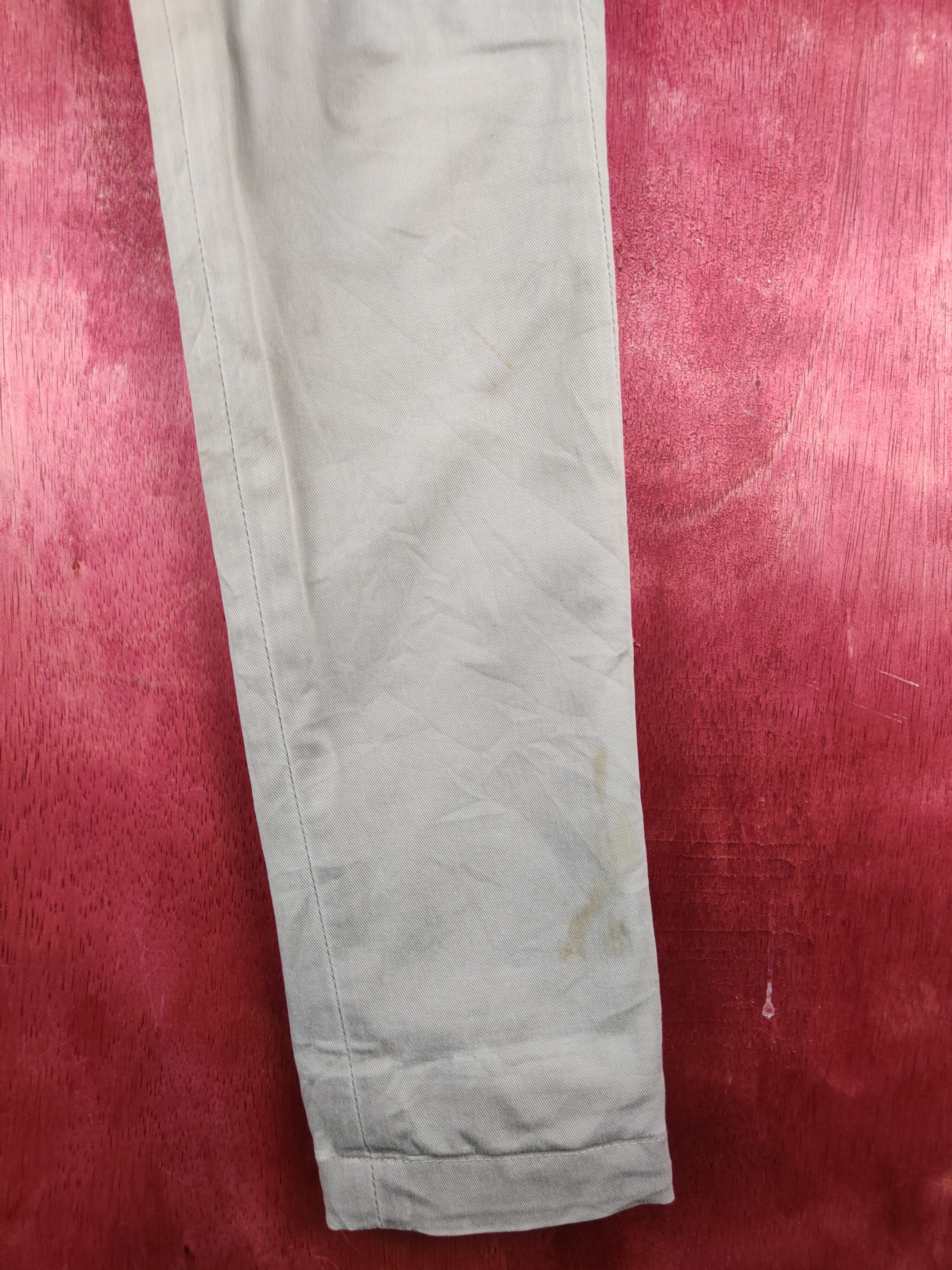 Japanese Brand × Polo Ralph Lauren Polo Ralph Lauren skinny Light Gray Casual Pants #S740 Size 27" / US 4 / IT 40 - 6 Thumbnail