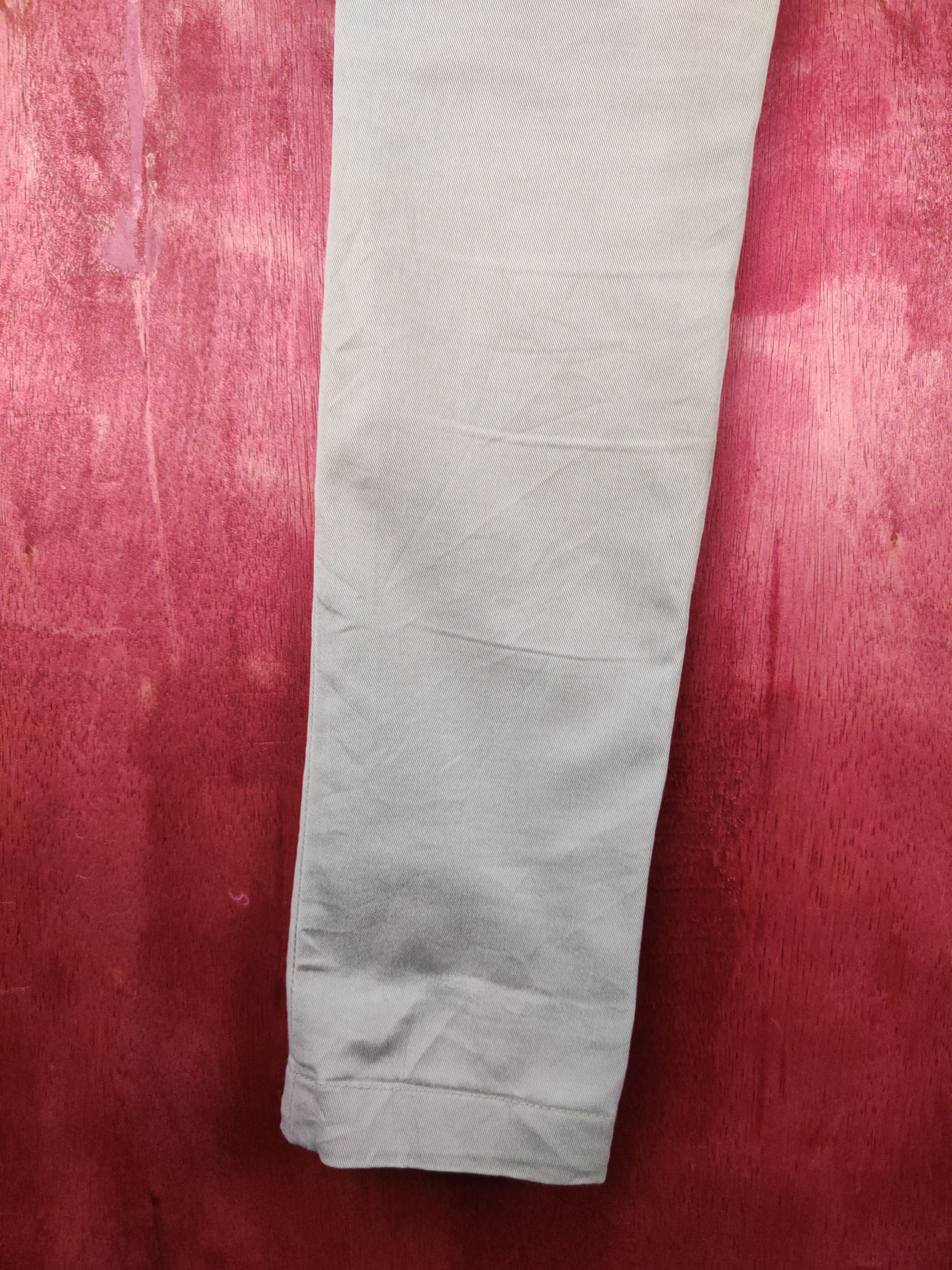 Japanese Brand × Polo Ralph Lauren Polo Ralph Lauren skinny Light Gray Casual Pants #S740 Size 27" / US 4 / IT 40 - 9 Thumbnail