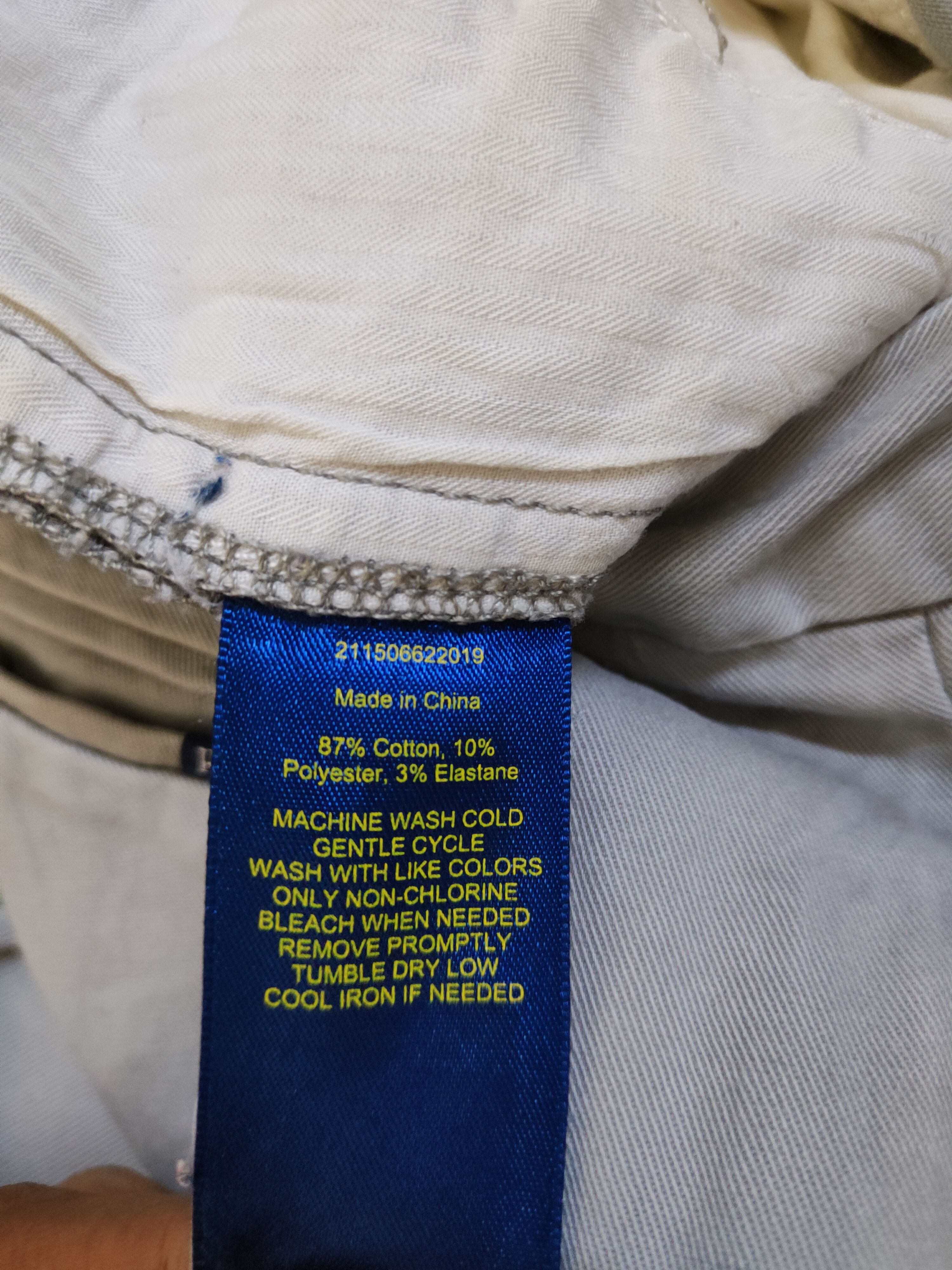 Japanese Brand × Polo Ralph Lauren Polo Ralph Lauren skinny Light Gray Casual Pants #S740 Size 27" / US 4 / IT 40 - 14 Thumbnail