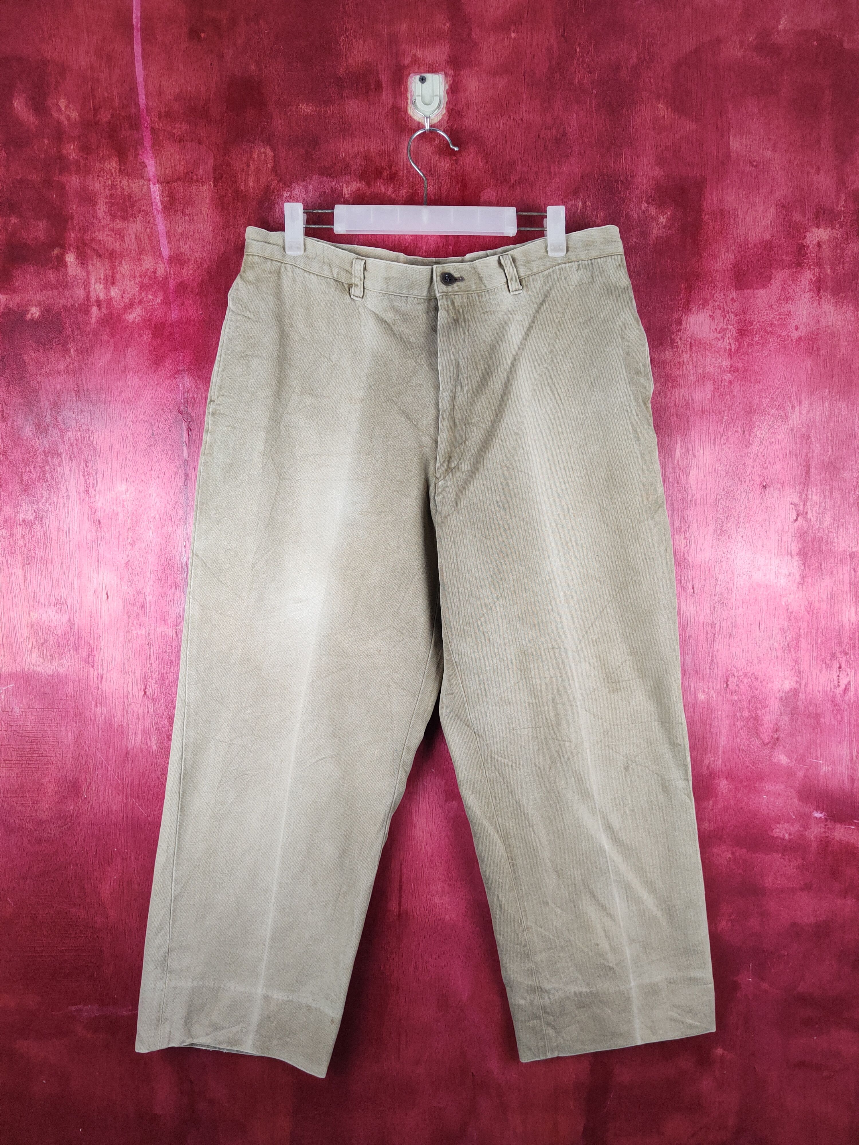 Japanese Brand × Vintage Inter Mezzo by D'Urban Brown vintage Casual Pants #S733 Size US 34 / EU 50 - 1 Thumbnail
