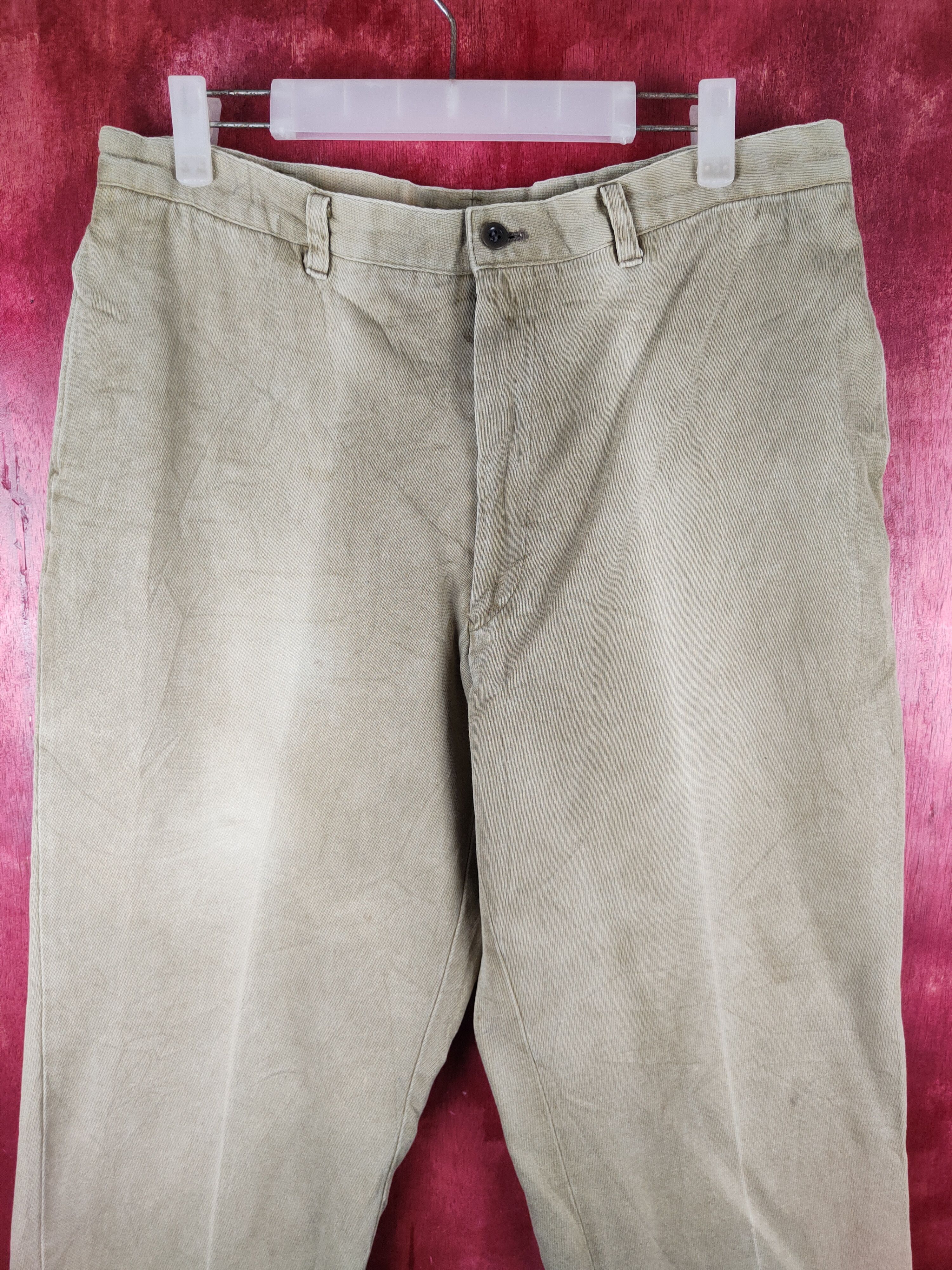 Japanese Brand × Vintage Inter Mezzo by D'Urban Brown vintage Casual Pants #S733 Size US 34 / EU 50 - 2 Thumbnail