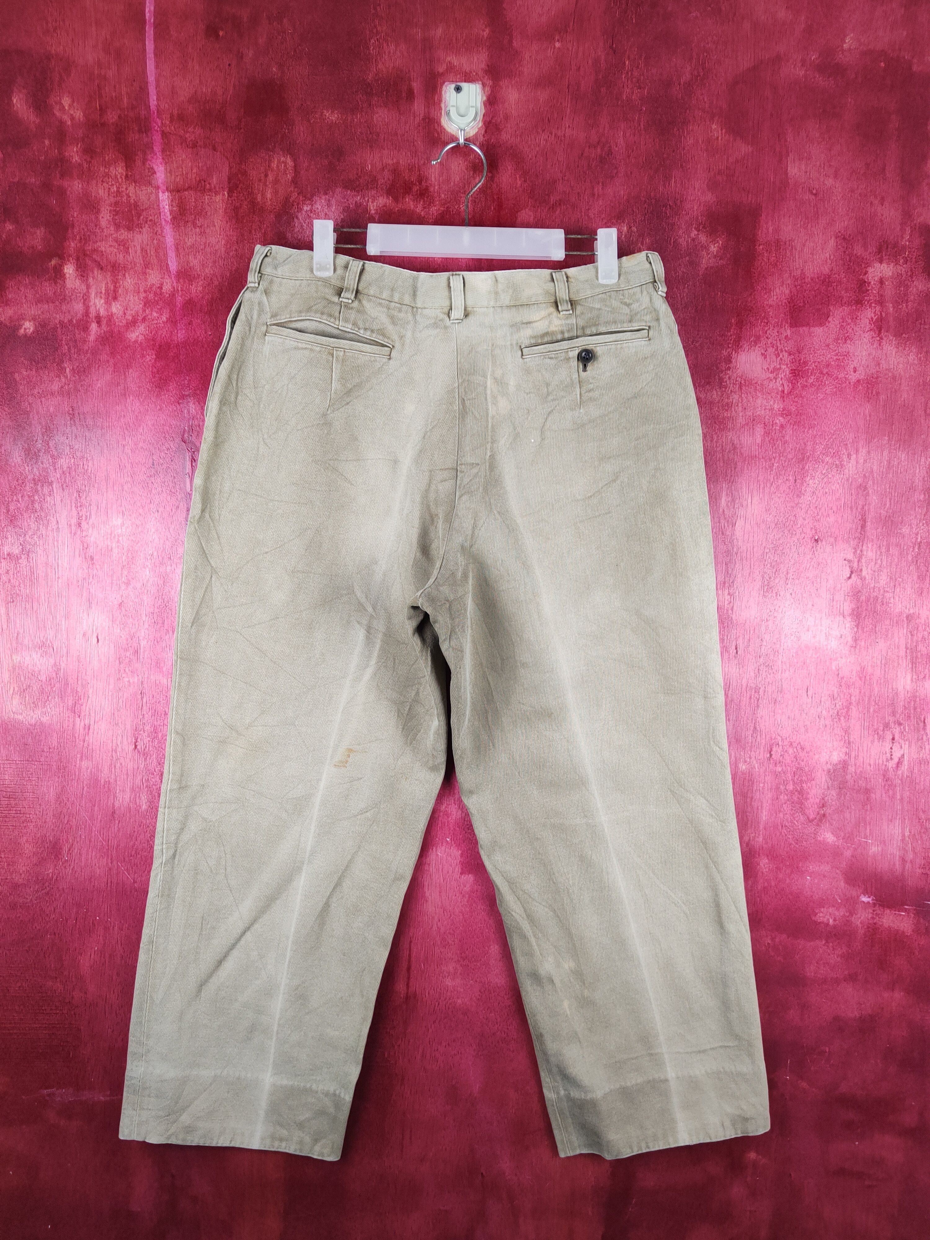 Japanese Brand × Vintage Inter Mezzo by D'Urban Brown vintage Casual Pants #S733 Size US 34 / EU 50 - 6 Thumbnail