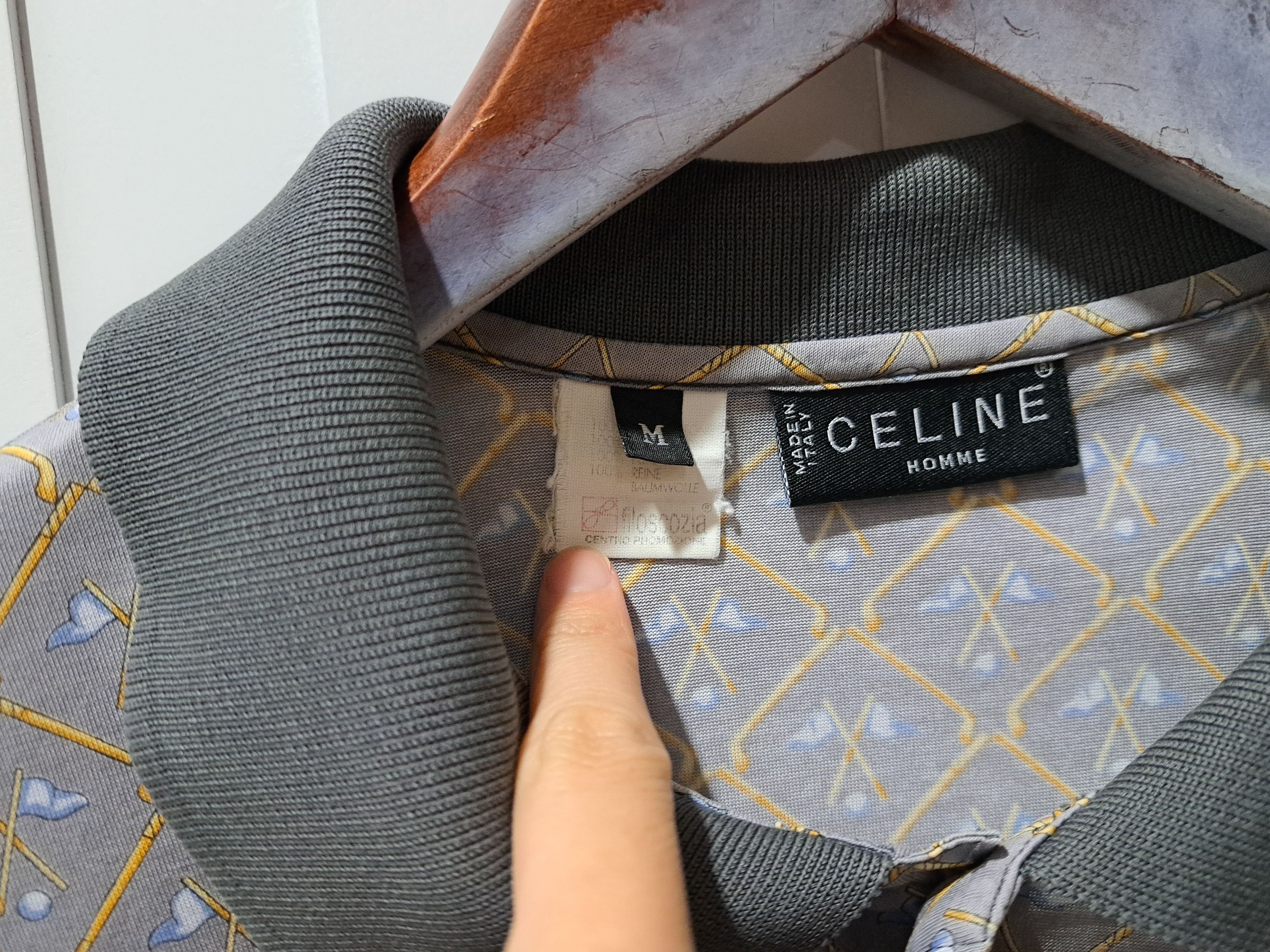 Celine Celine Homme Polo Shirt Size US M / EU 48-50 / 2 - 3 Thumbnail