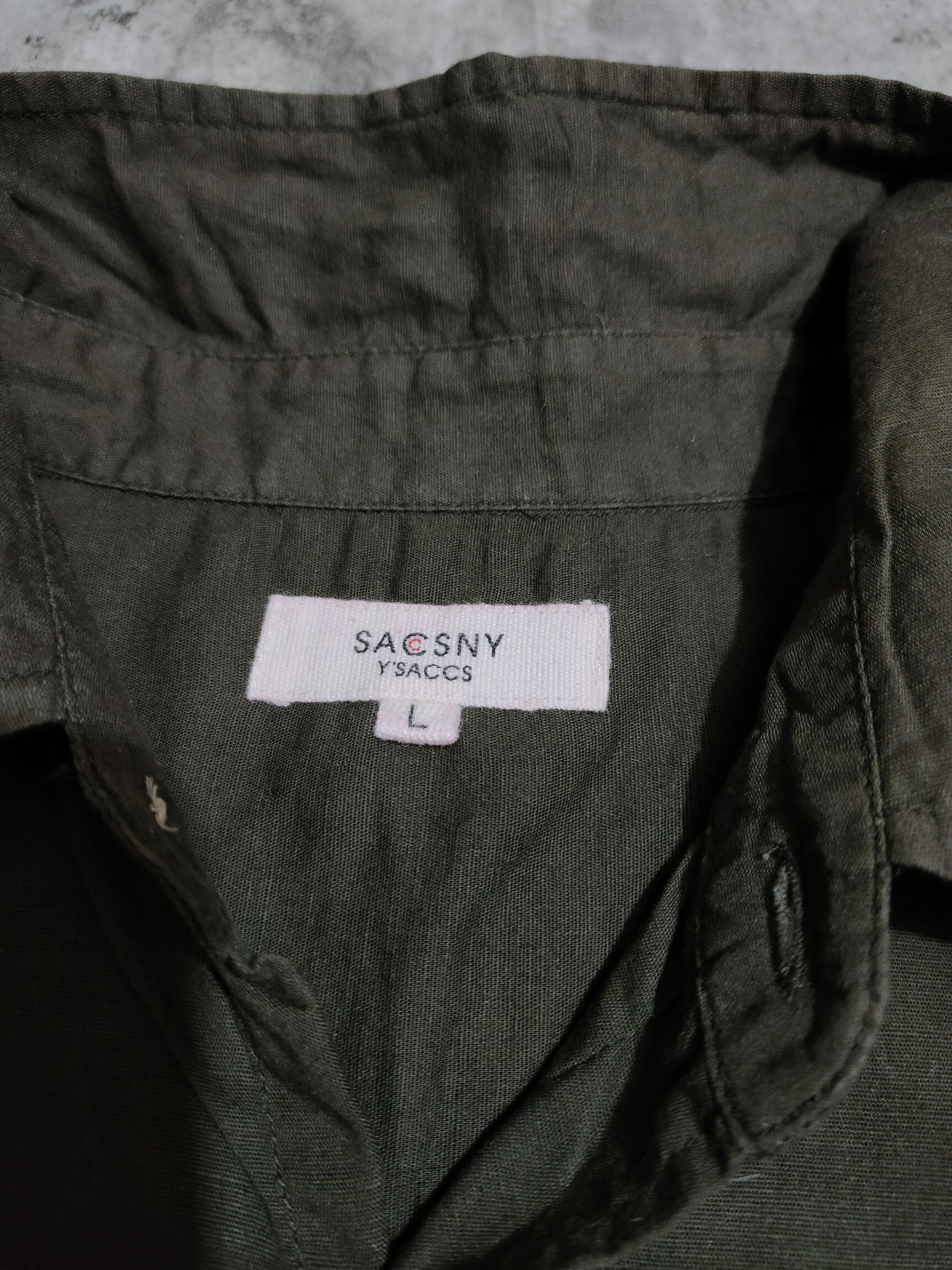 Designer × Japanese Brand × Yohji Yamamoto Sacsny Y'saccs by yohji yamamoto Button shirt Size US L / EU 52-54 / 3 - 6 Thumbnail