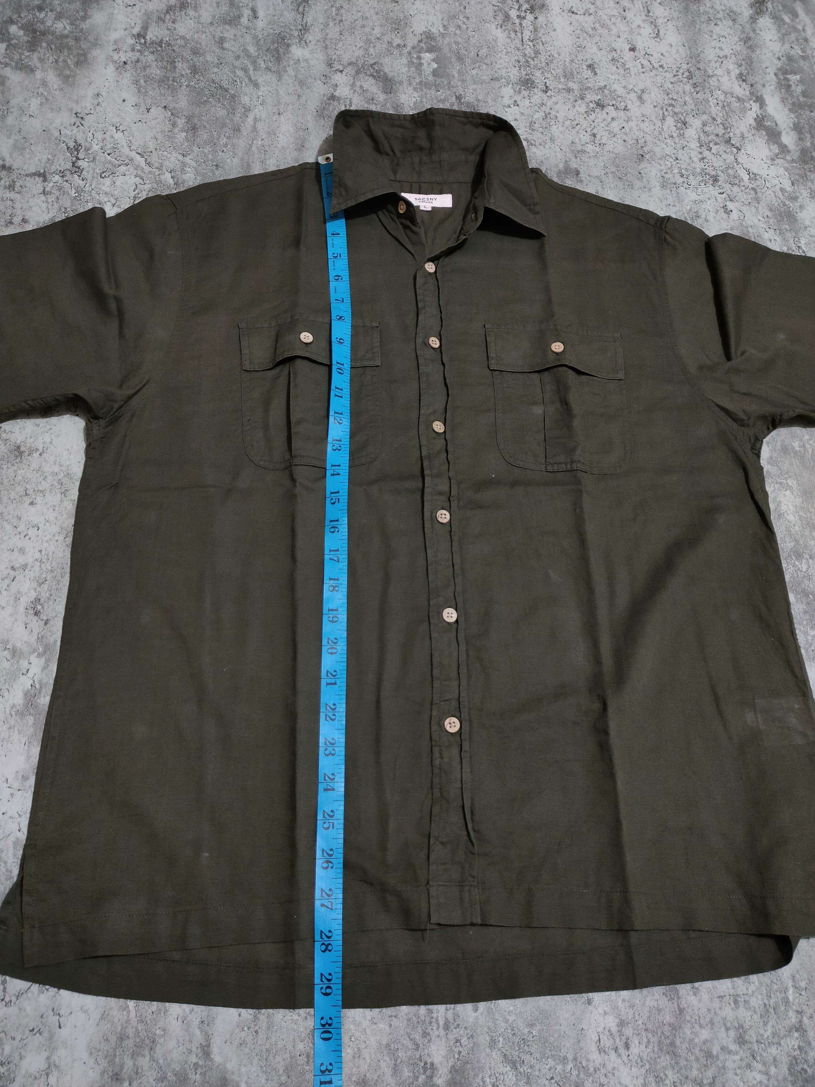 Designer × Japanese Brand × Yohji Yamamoto Sacsny Y'saccs by yohji yamamoto Button shirt Size US L / EU 52-54 / 3 - 10 Thumbnail