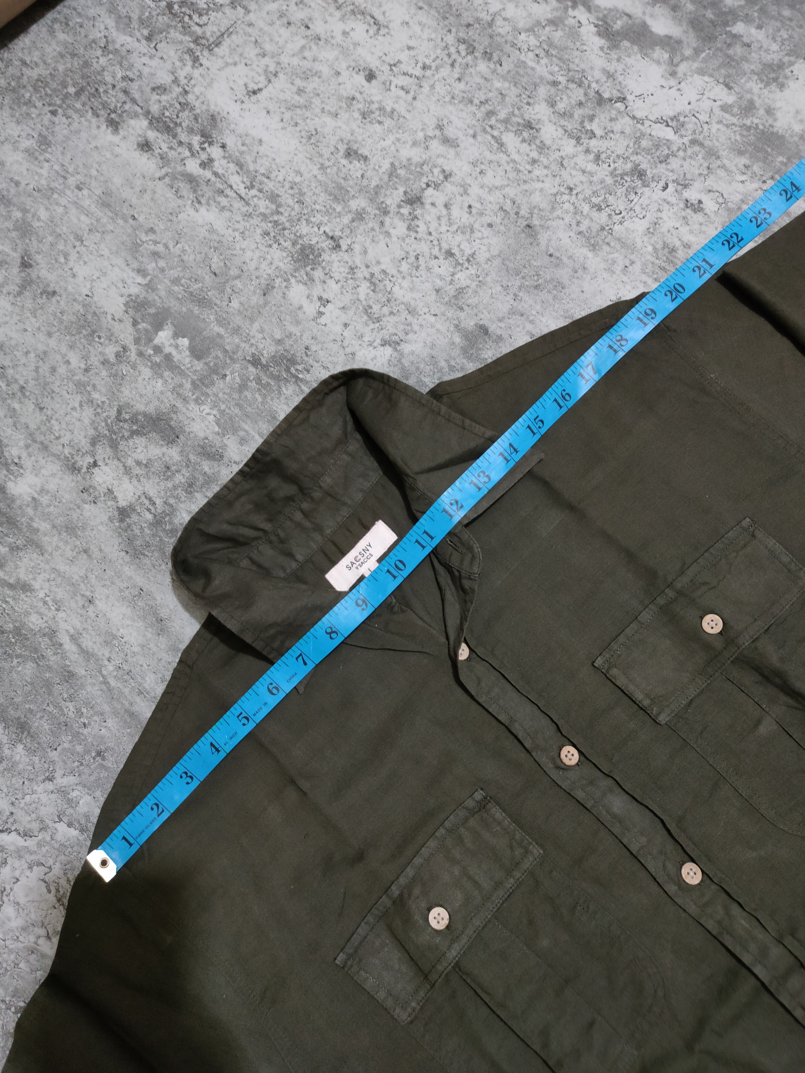Designer × Japanese Brand × Yohji Yamamoto Sacsny Y'saccs by yohji yamamoto Button shirt Size US L / EU 52-54 / 3 - 11 Thumbnail