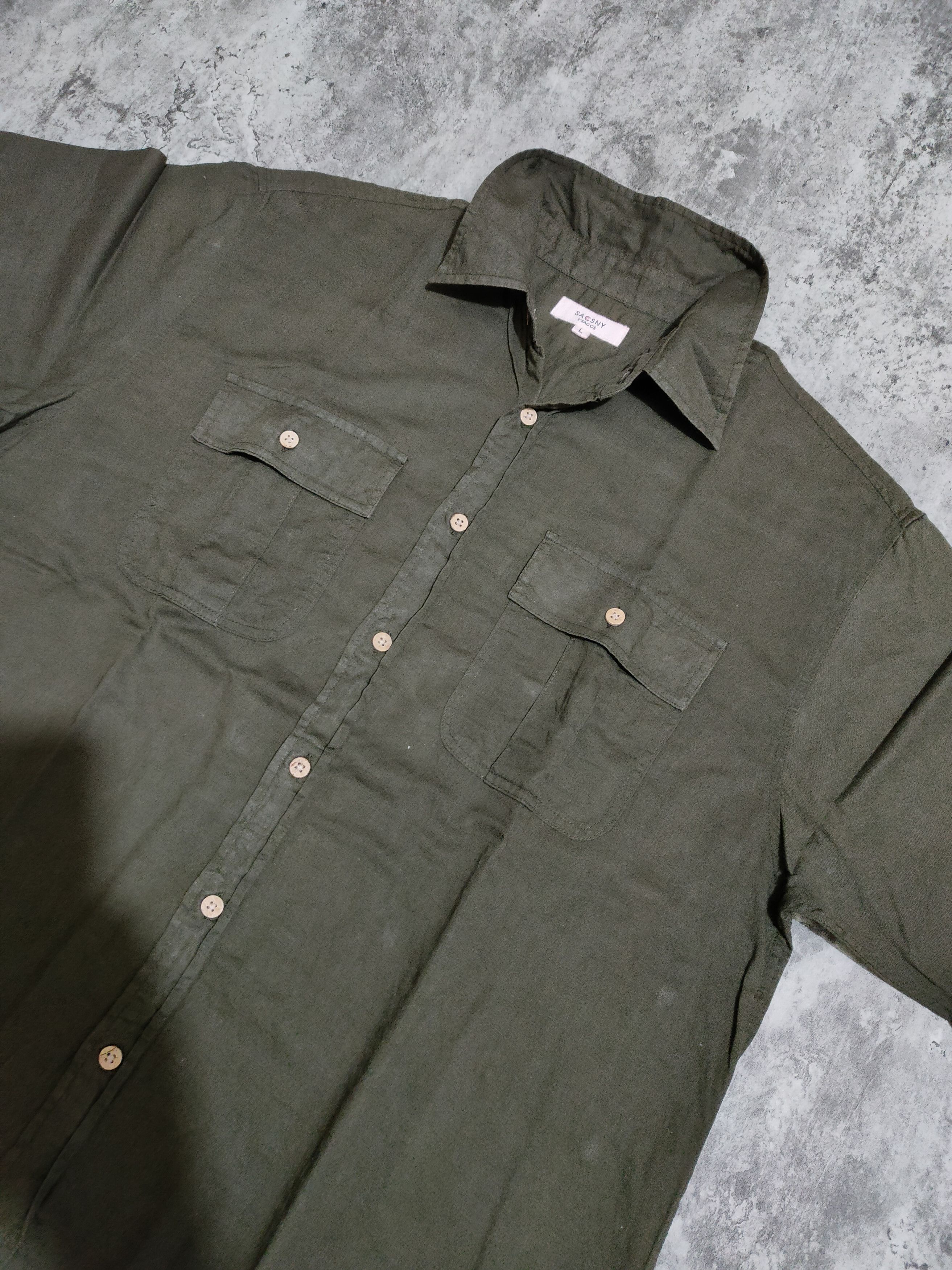 Designer × Japanese Brand × Yohji Yamamoto Sacsny Y'saccs by yohji yamamoto Button shirt Size US L / EU 52-54 / 3 - 3 Thumbnail