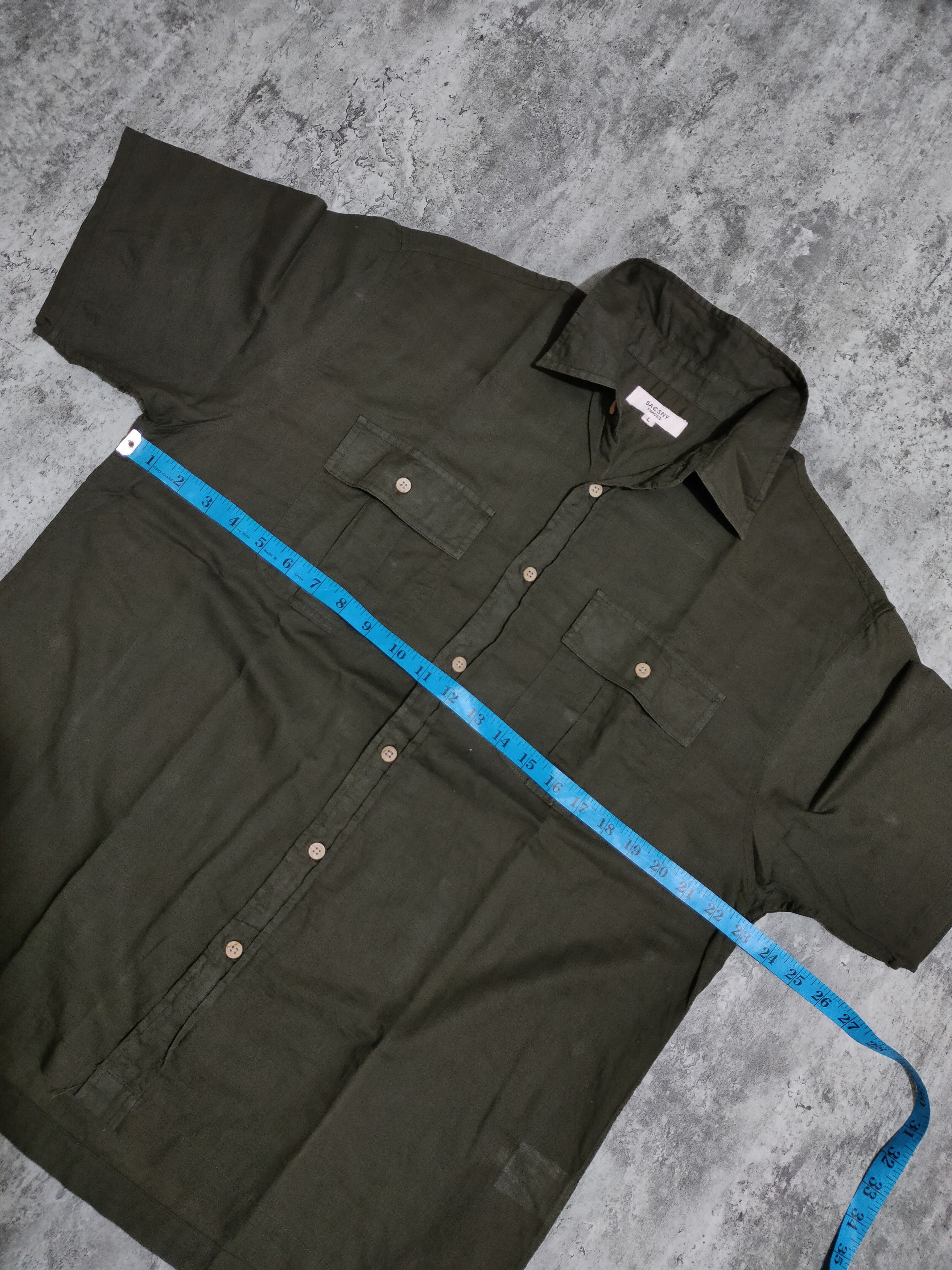 Designer × Japanese Brand × Yohji Yamamoto Sacsny Y'saccs by yohji yamamoto Button shirt Size US L / EU 52-54 / 3 - 9 Thumbnail