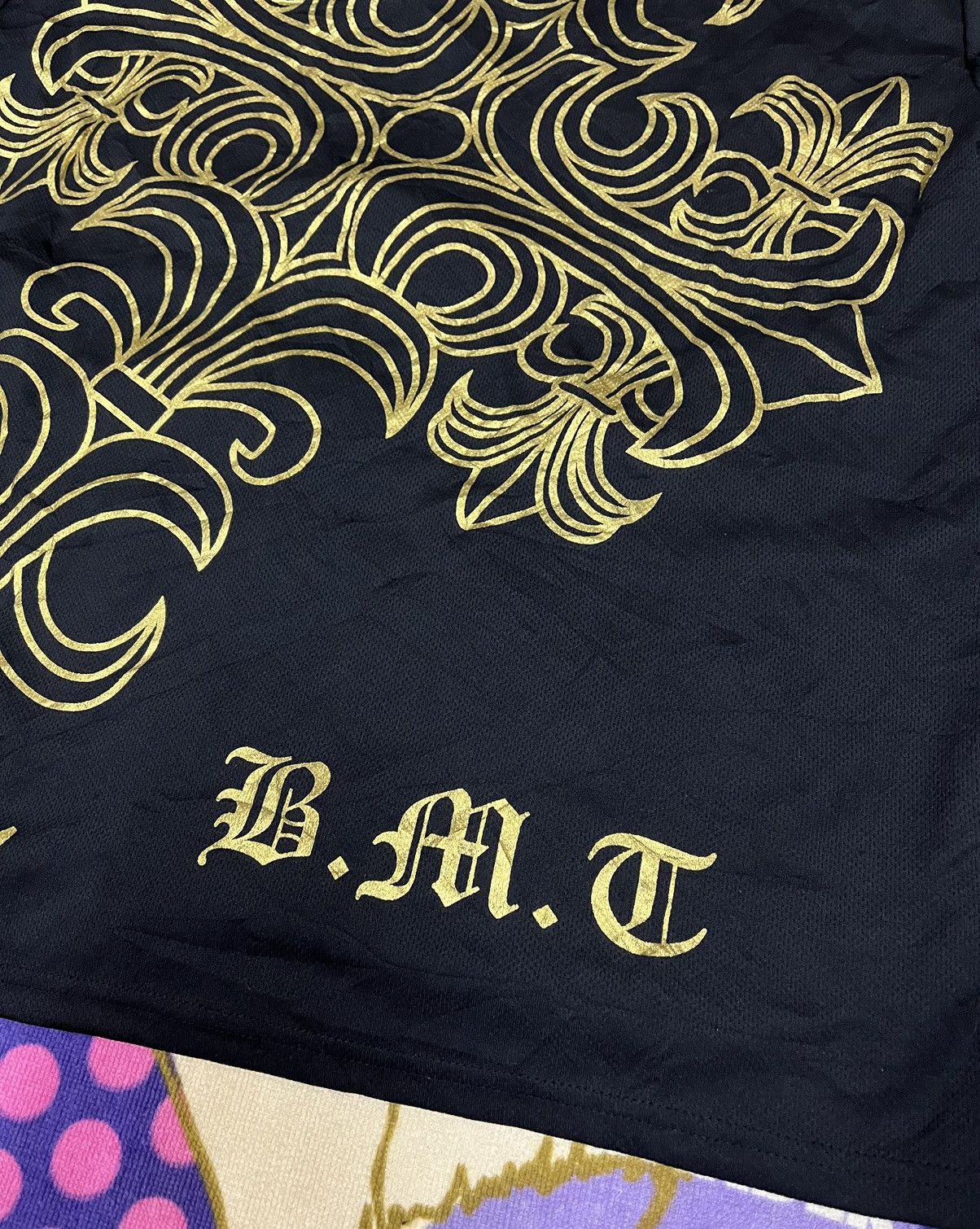 Japanese Brand Rare🔥BLOOD MONEY TOKYO Like Chrome Hearts Shirt Size US M / EU 48-50 / 2 - 9 Thumbnail