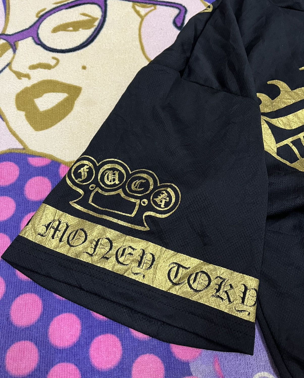 Japanese Brand Rare🔥BLOOD MONEY TOKYO Like Chrome Hearts Shirt Size US M / EU 48-50 / 2 - 8 Thumbnail