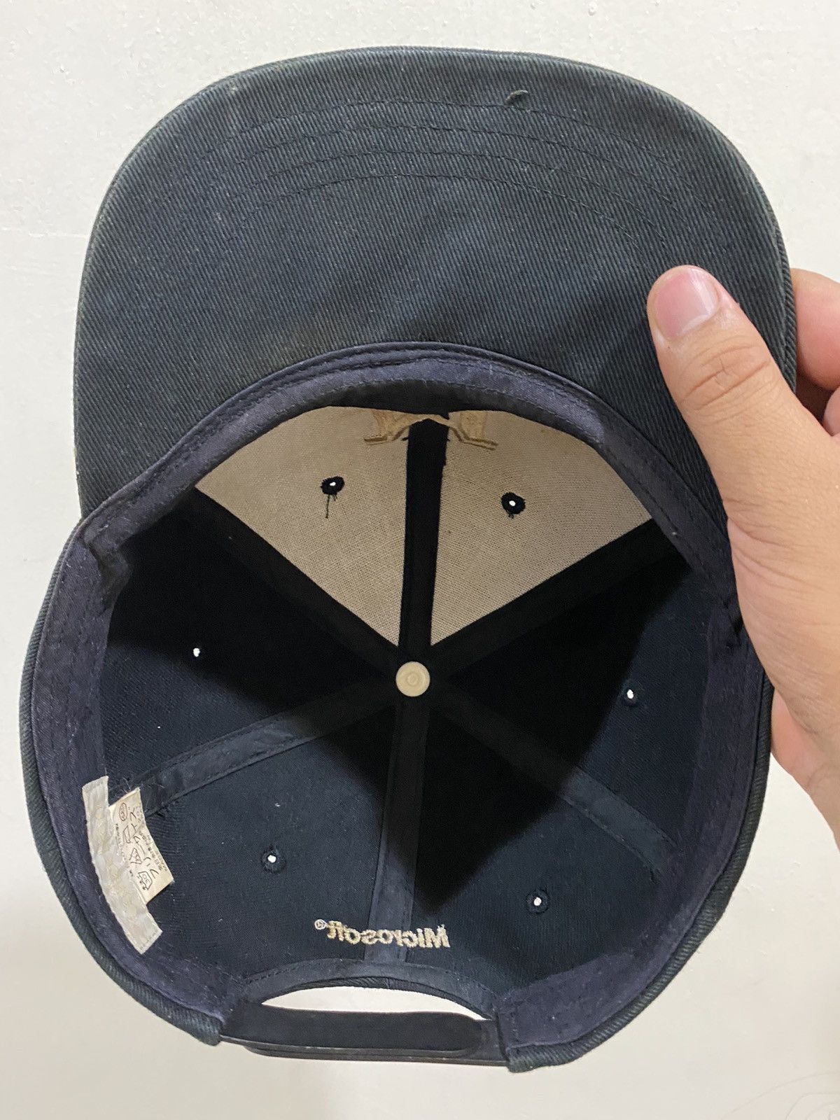 Microsoft 90’s Microsoft Japan Hat Faded Black Size ONE SIZE - 6 Thumbnail