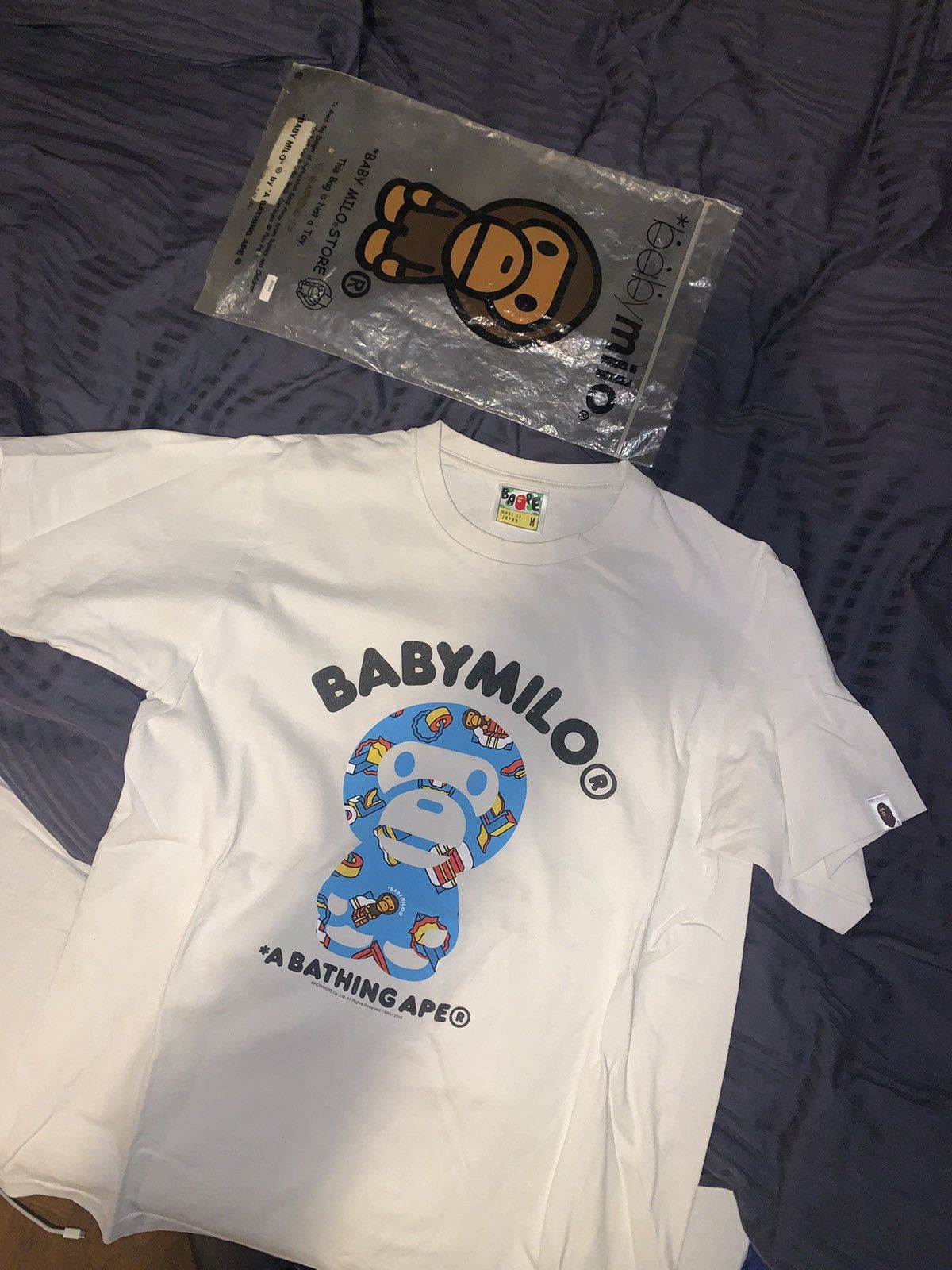 Bape baby milo tee