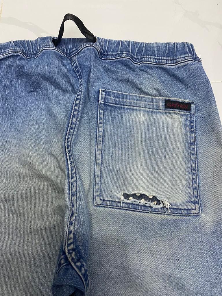 Gramicci 🔥VINTAGE GRAMICCI USA DISTRESSED CASUAL DENIM PANTS Size US 30 / EU 46 - 10 Thumbnail