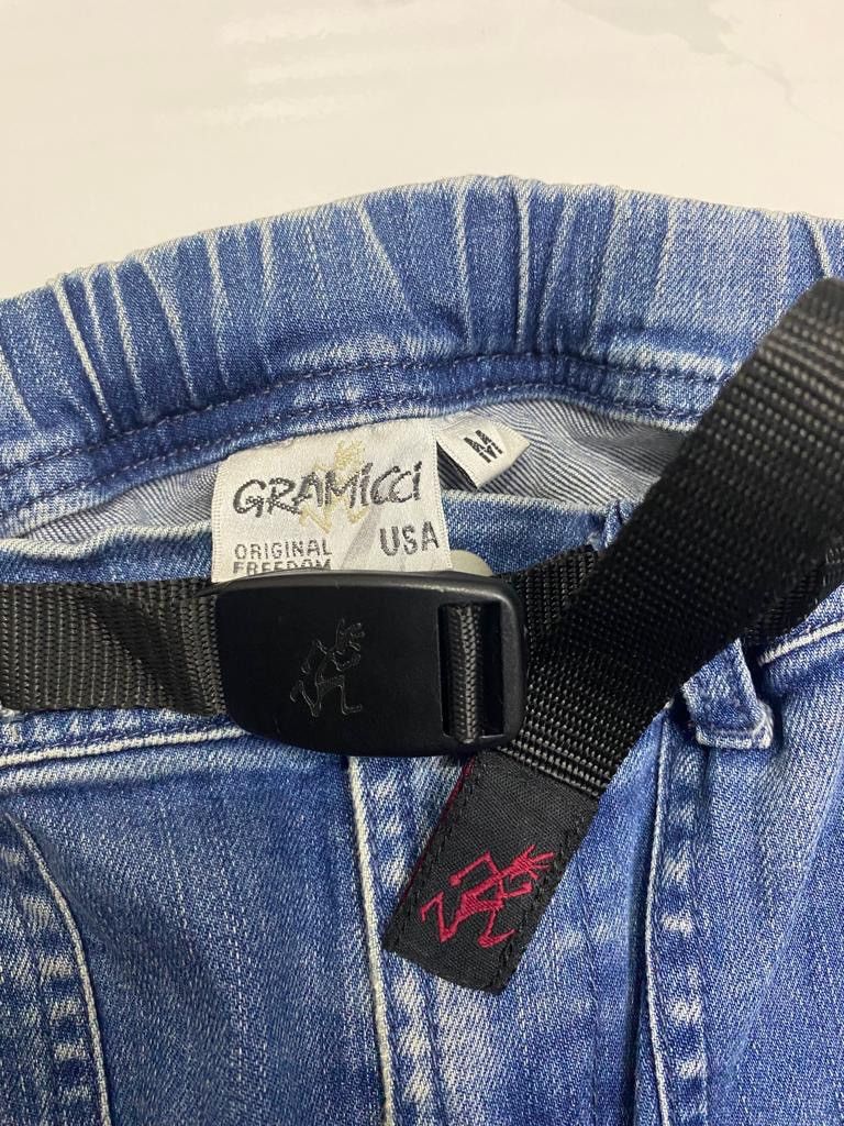 Gramicci 🔥VINTAGE GRAMICCI USA DISTRESSED CASUAL DENIM PANTS Size US 30 / EU 46 - 8 Thumbnail