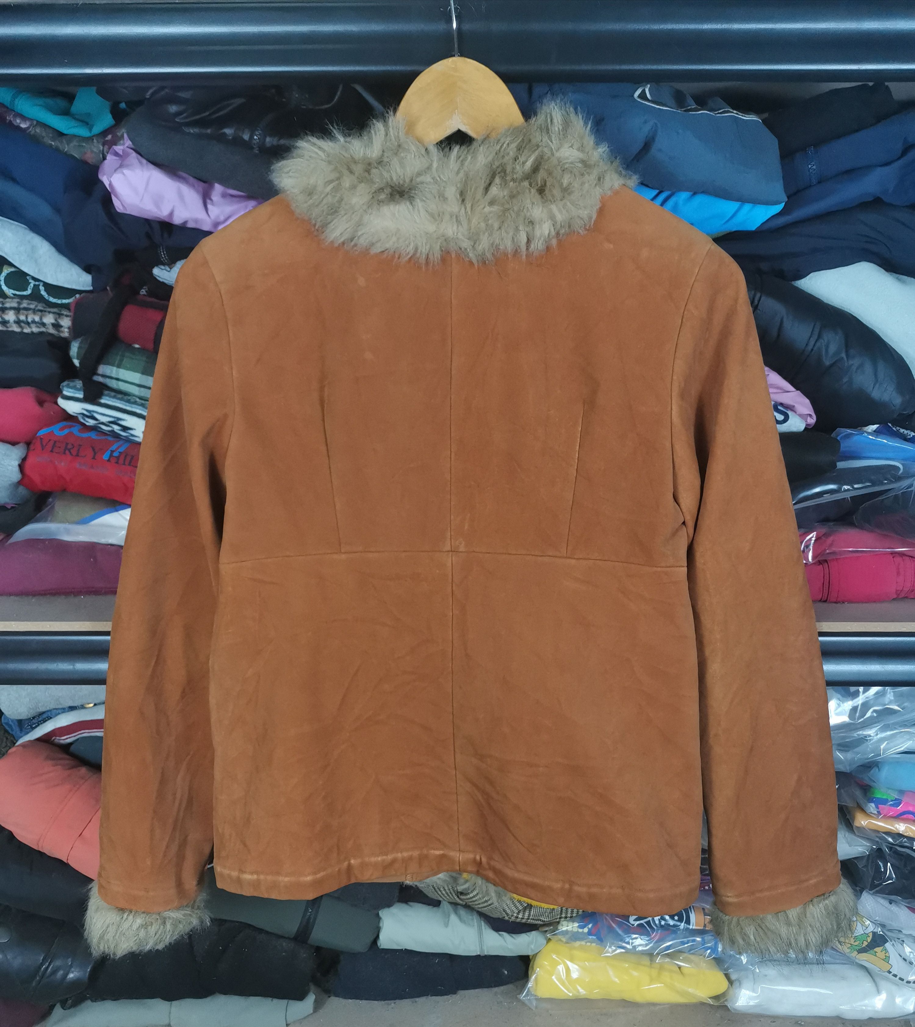 If Six Was Nine Vintage Japanese Brand A/T Atsuro Tayama Faux Fur Jacket Size S / US 4 / IT 40 - 2 Thumbnail