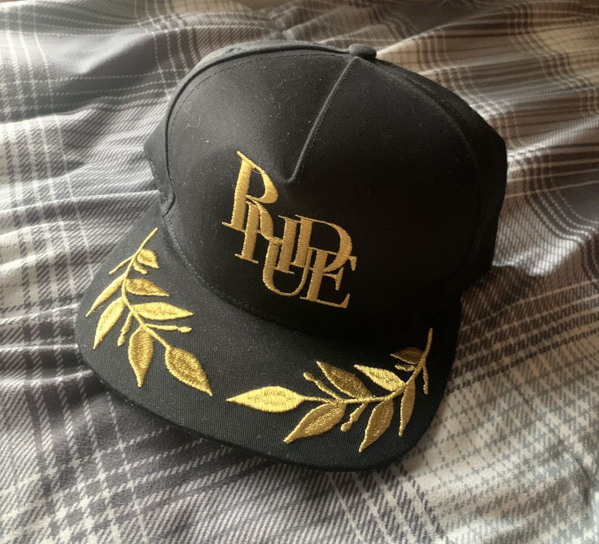 Rhude Rhude Podium Logo Snapback Hat | Grailed