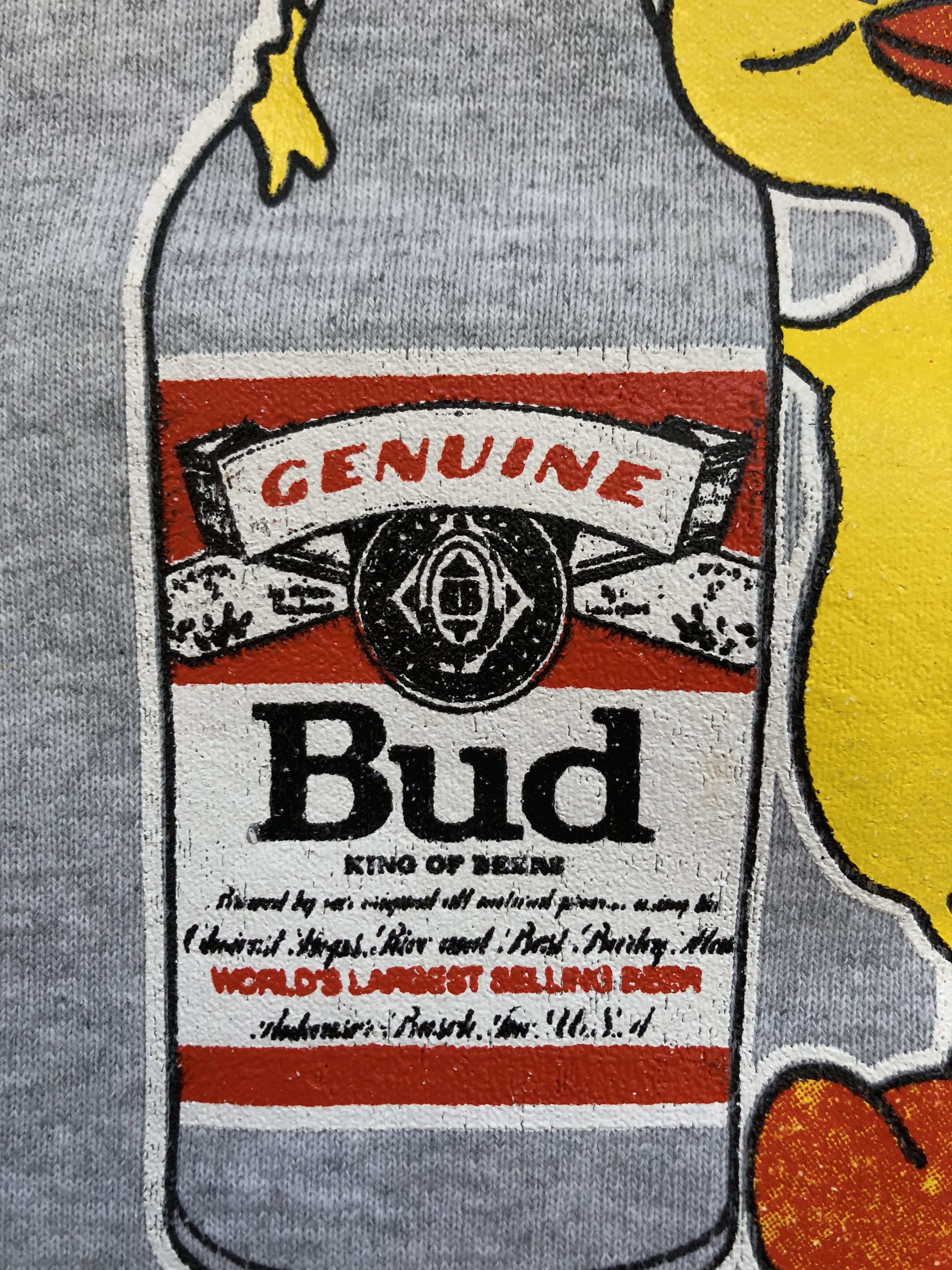 Vintage Vintage Bud Beer Looney Tunes Sweatshirt Y2K Rare Hype Size US S / EU 44-46 / 1 - 4 Thumbnail