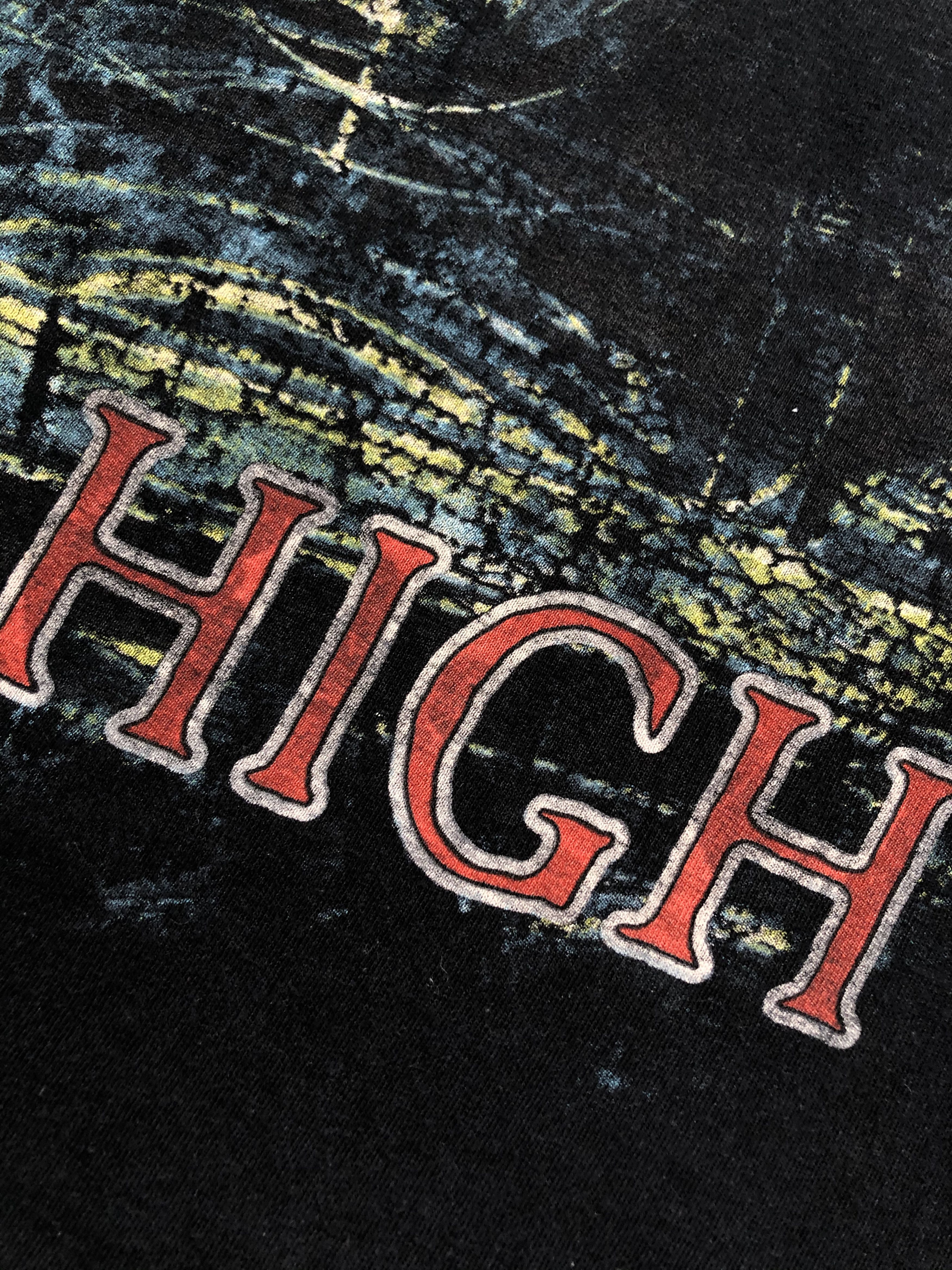 Band Tees × Iron Maiden × Vintage Vintage Iron Maiden Aces High Crazy Overprint Tee Y2k Hype Size US XXL / EU 58 / 5 - 7 Thumbnail