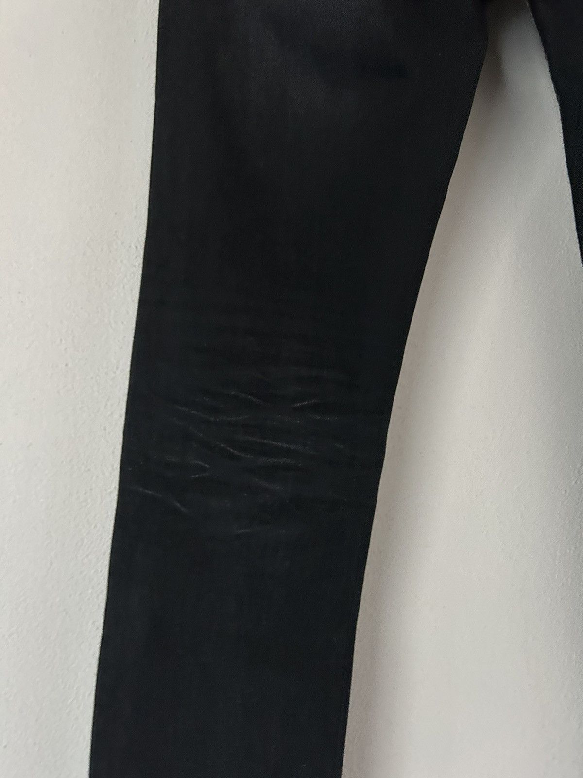 Balenciaga SS18 Archetype Destroyed Knee Black Jeans Size US 28 / EU 44 - 11 Thumbnail