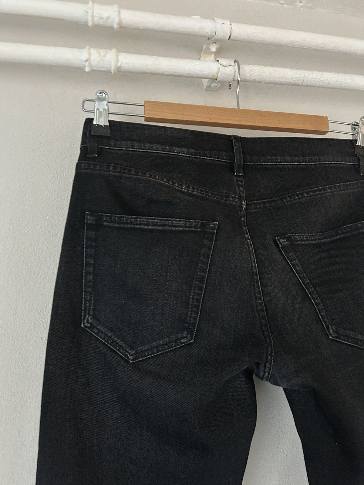 Balenciaga SS18 Archetype Destroyed Knee Black Jeans Size US 28 / EU 44 - 9 Thumbnail