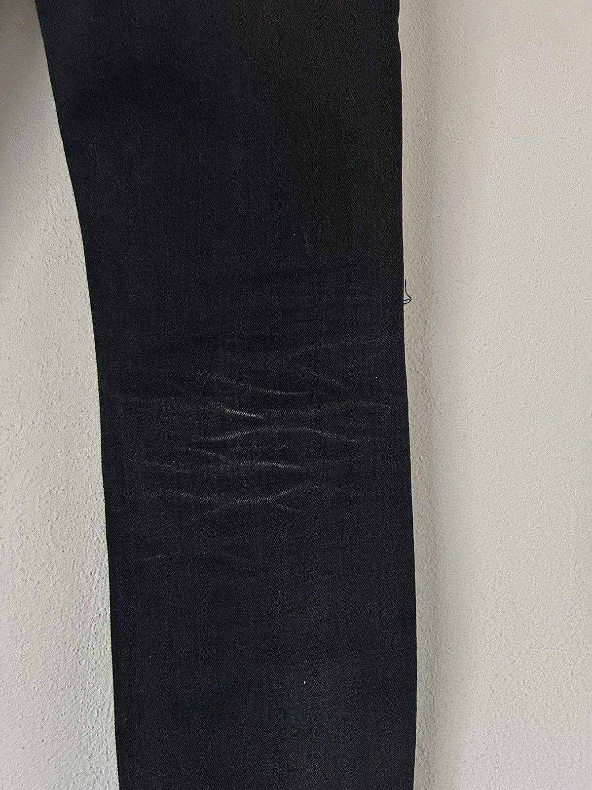 Balenciaga SS18 Archetype Destroyed Knee Black Jeans Size US 28 / EU 44 - 14 Thumbnail
