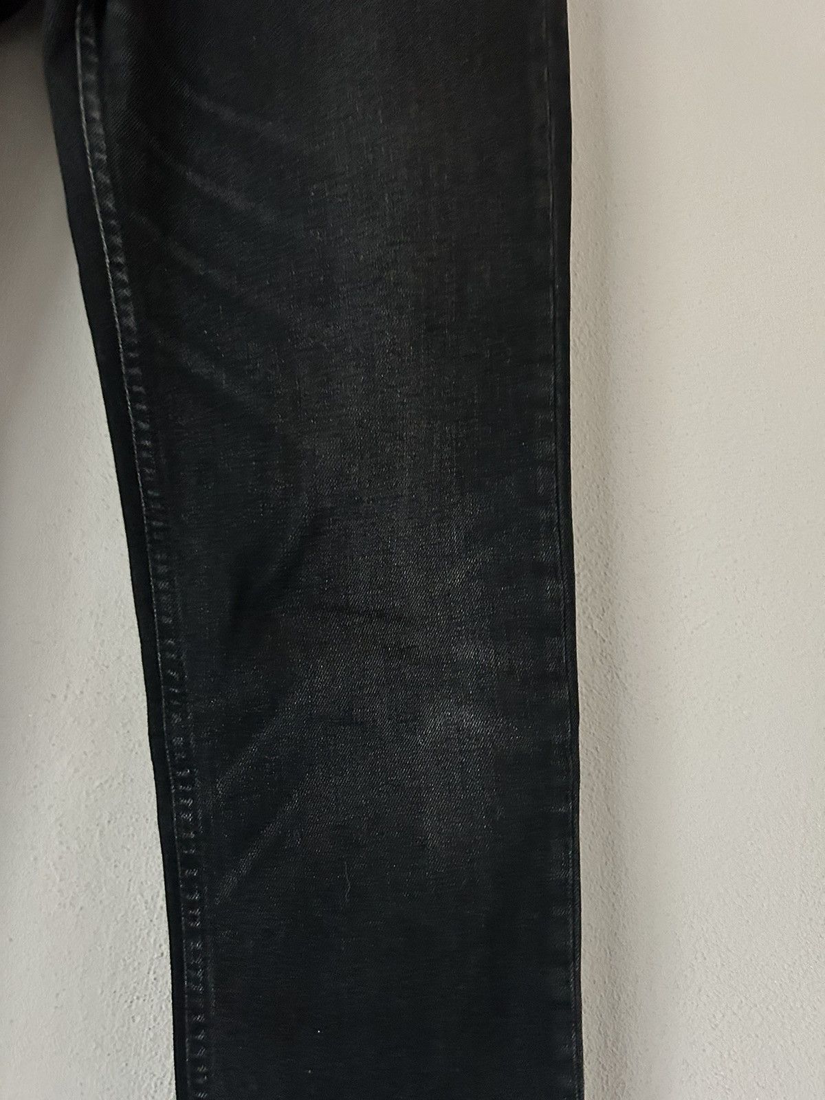 Balenciaga SS18 Archetype Destroyed Knee Black Jeans Size US 28 / EU 44 - 6 Thumbnail
